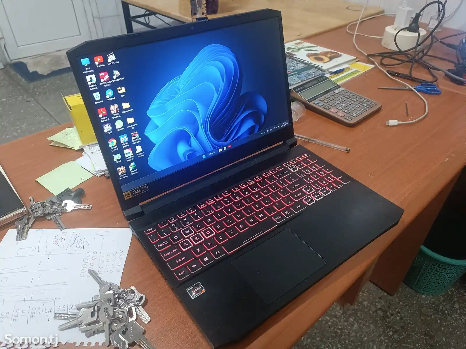 Ноутбук Acer Nitro 5 Rayzen 7 RTX 3060 6 гига-1