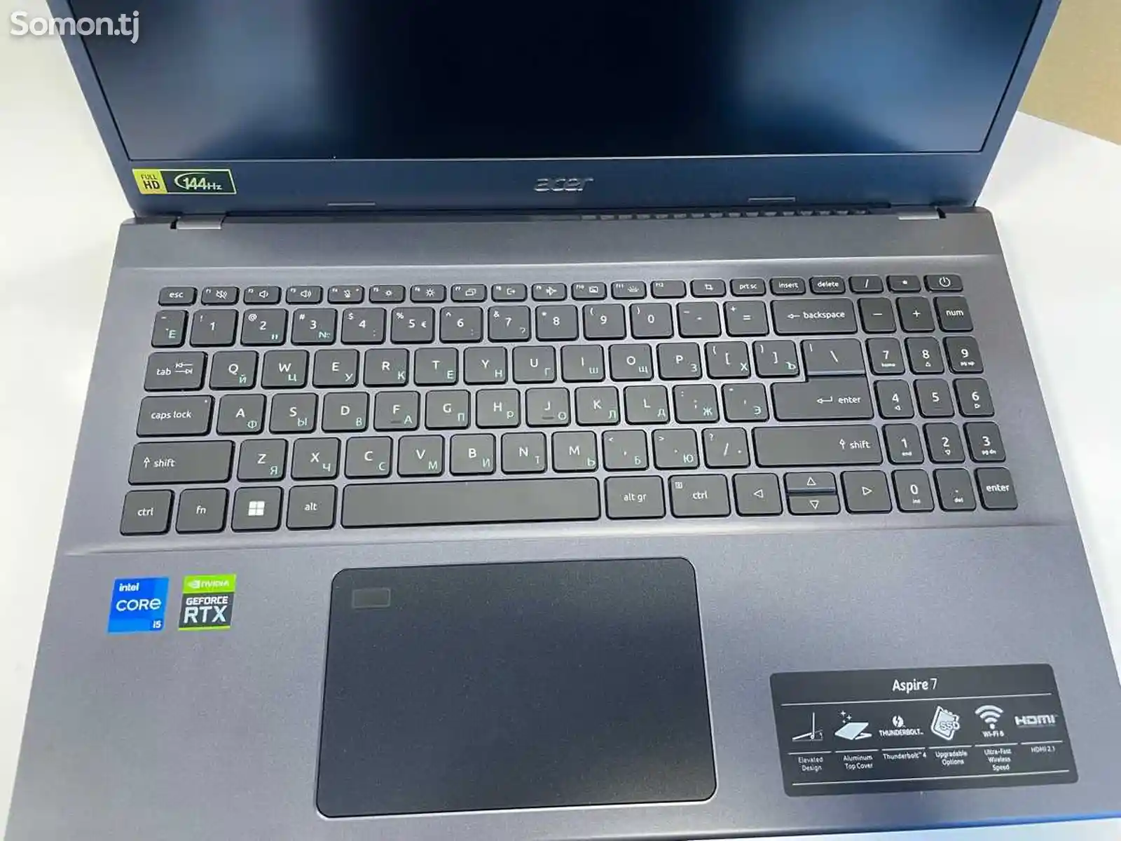 Ноутбук игровой Acer Core i5-12450H 8/SSD512GB RTX 3050 4GB DDR6-6