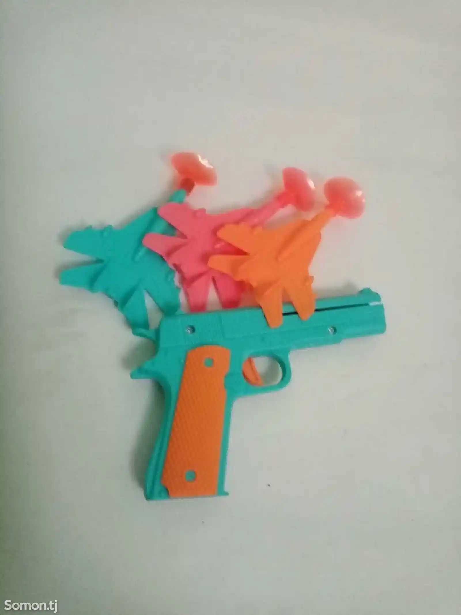 Пистолет игрушечный с самолётиком-1