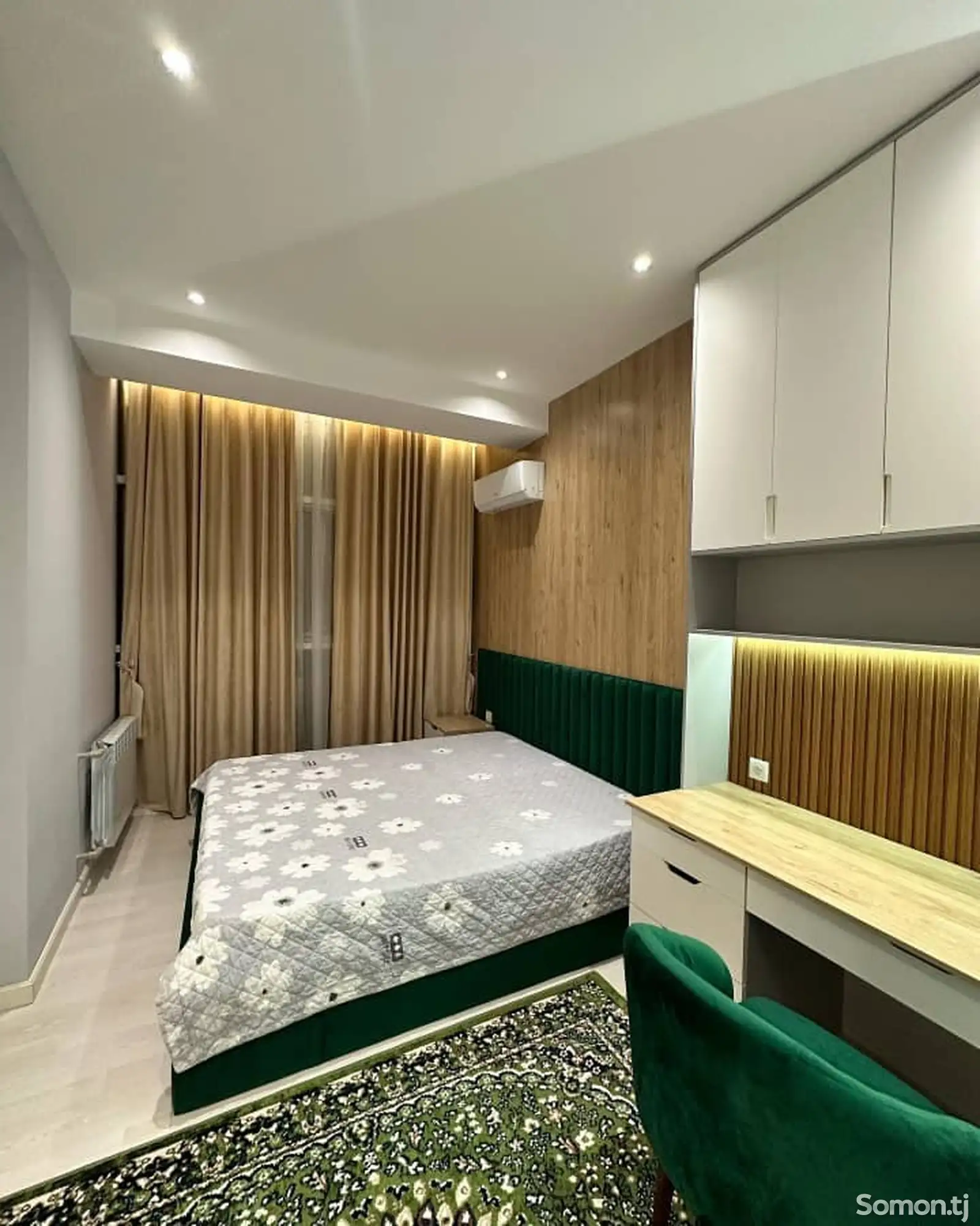 2-комн. квартира, 15 этаж, 70м², И.Сомони-1