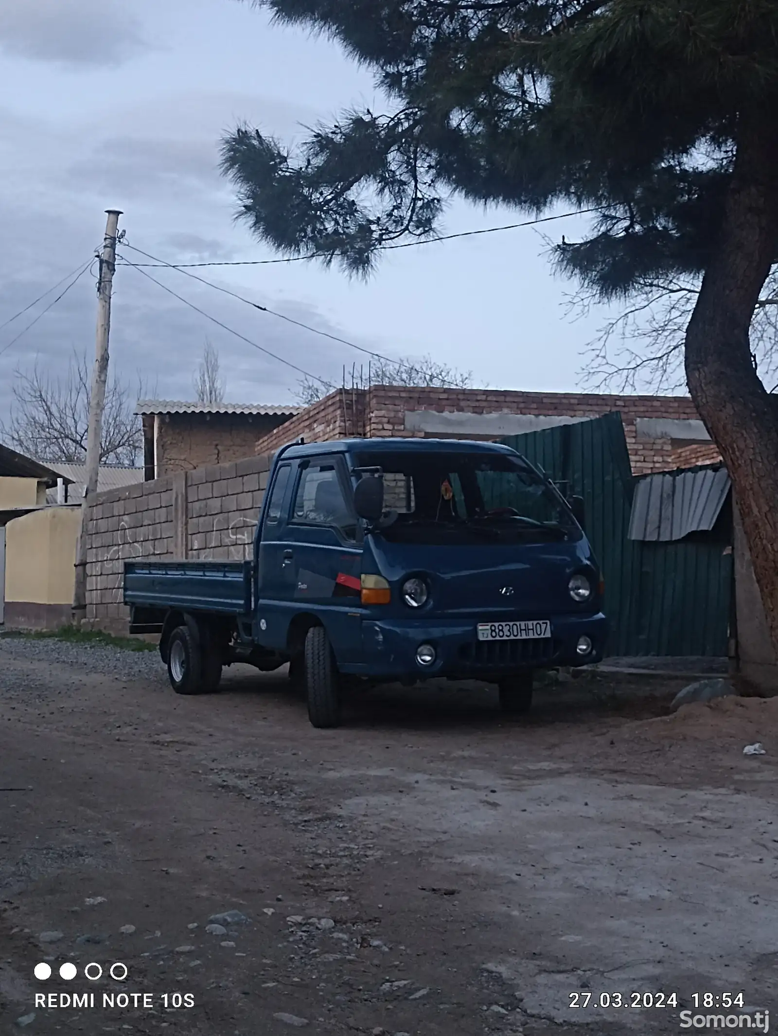 Бортовой автомобиль Hyundai Porter, 2002-1