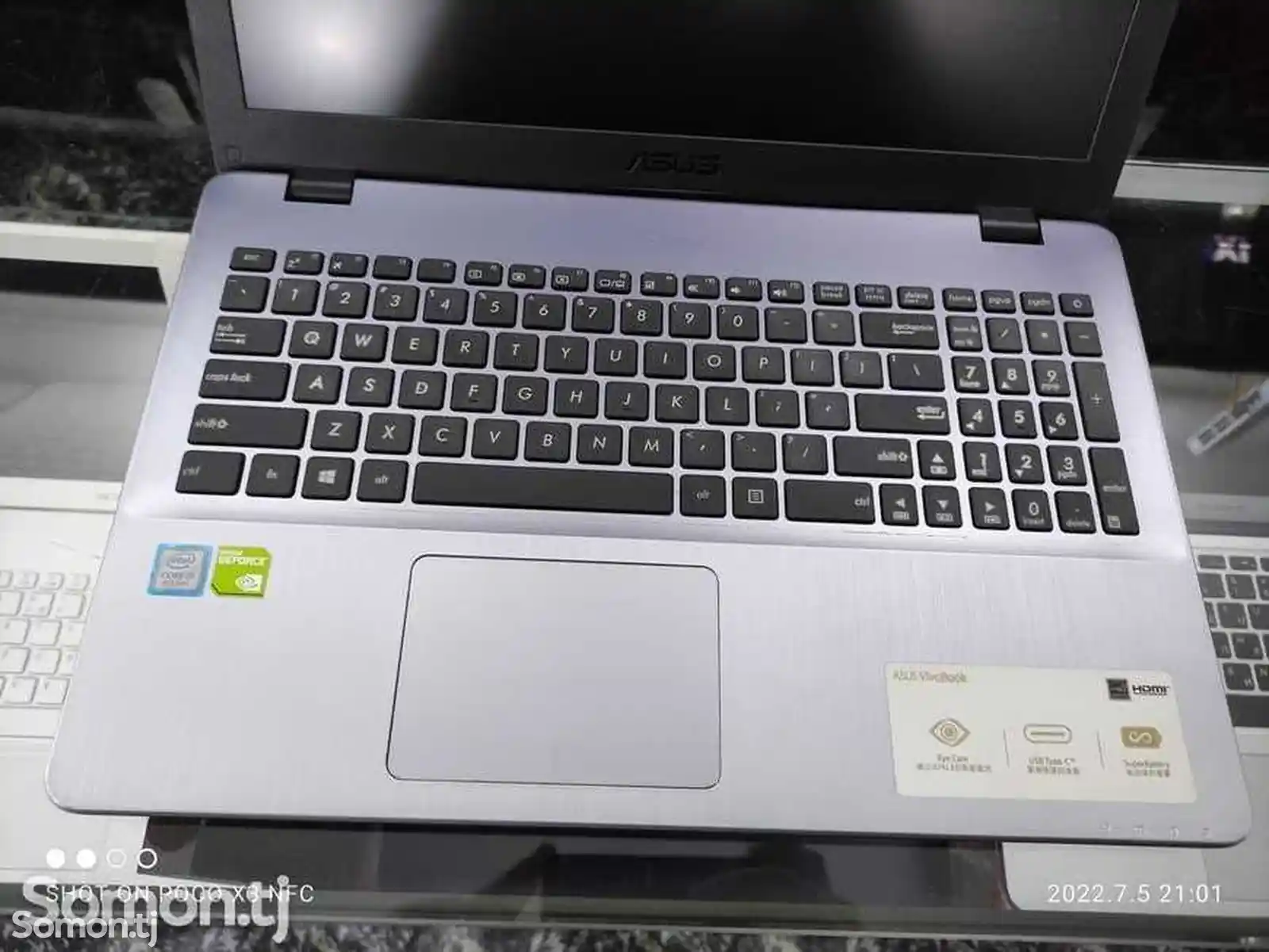 Игровой ноутбук Asus X542UN Core i7-8550U MX150 2GB /8GB/512GB SSD 8TH GEN-4