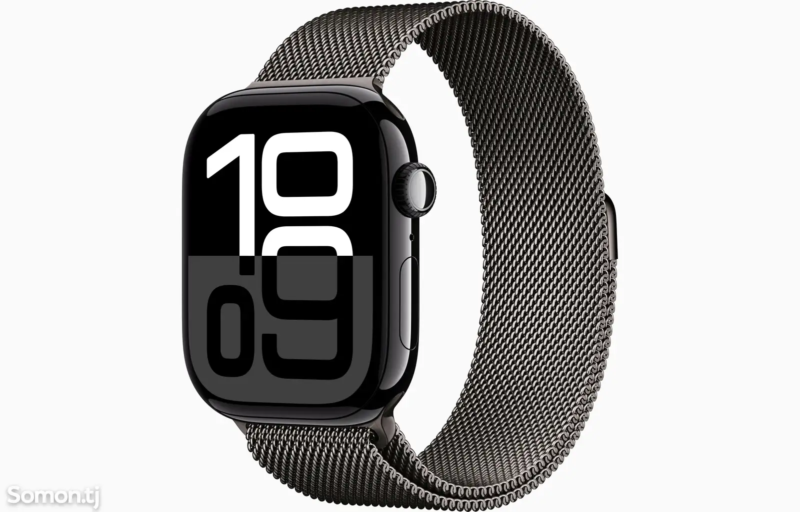 Смарт часы Apple Watch Series 10 GPS, 46mm Jet Black Aluminum Case with Slate Mi