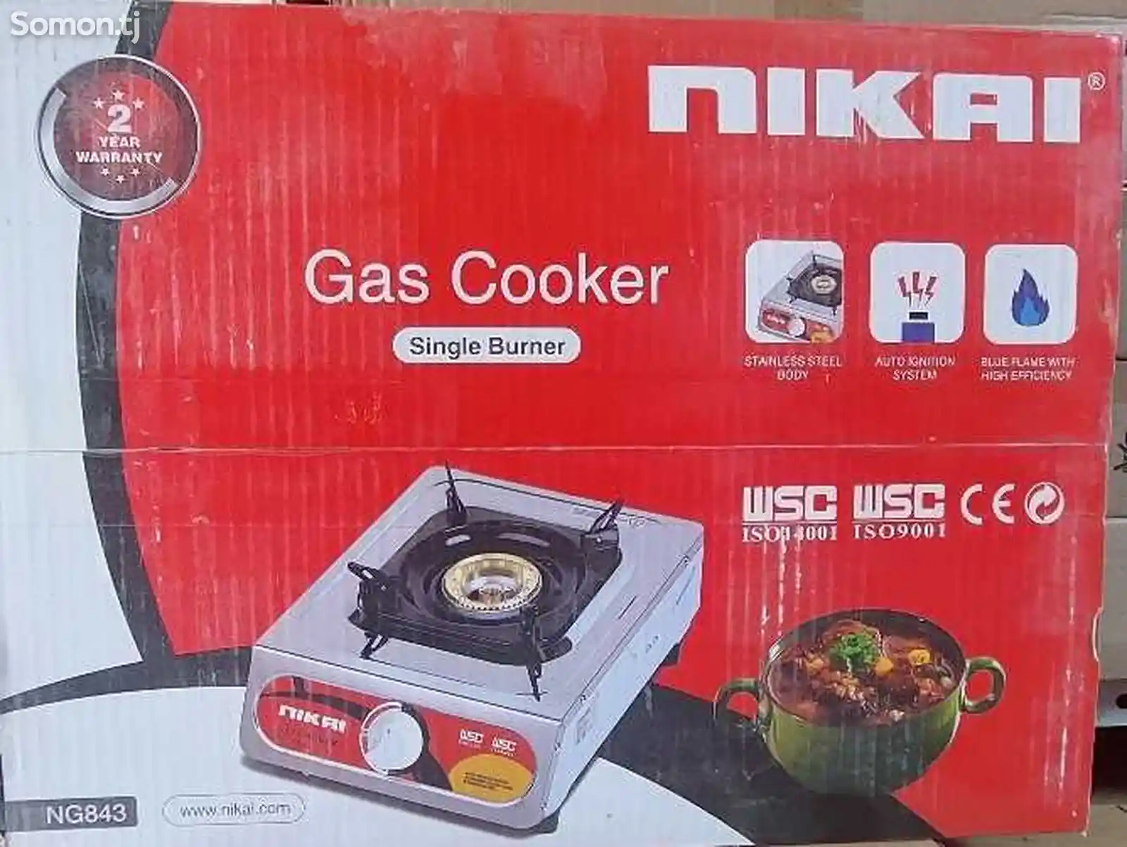 Газовая плита Nikai-1