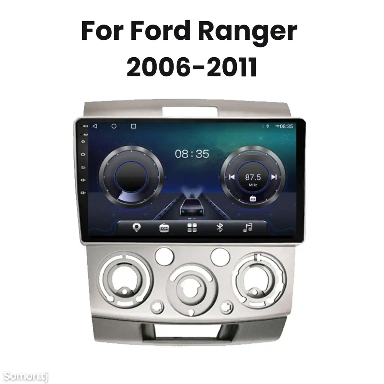 Магнитола Андроид для Ford Ranger 2007-2011