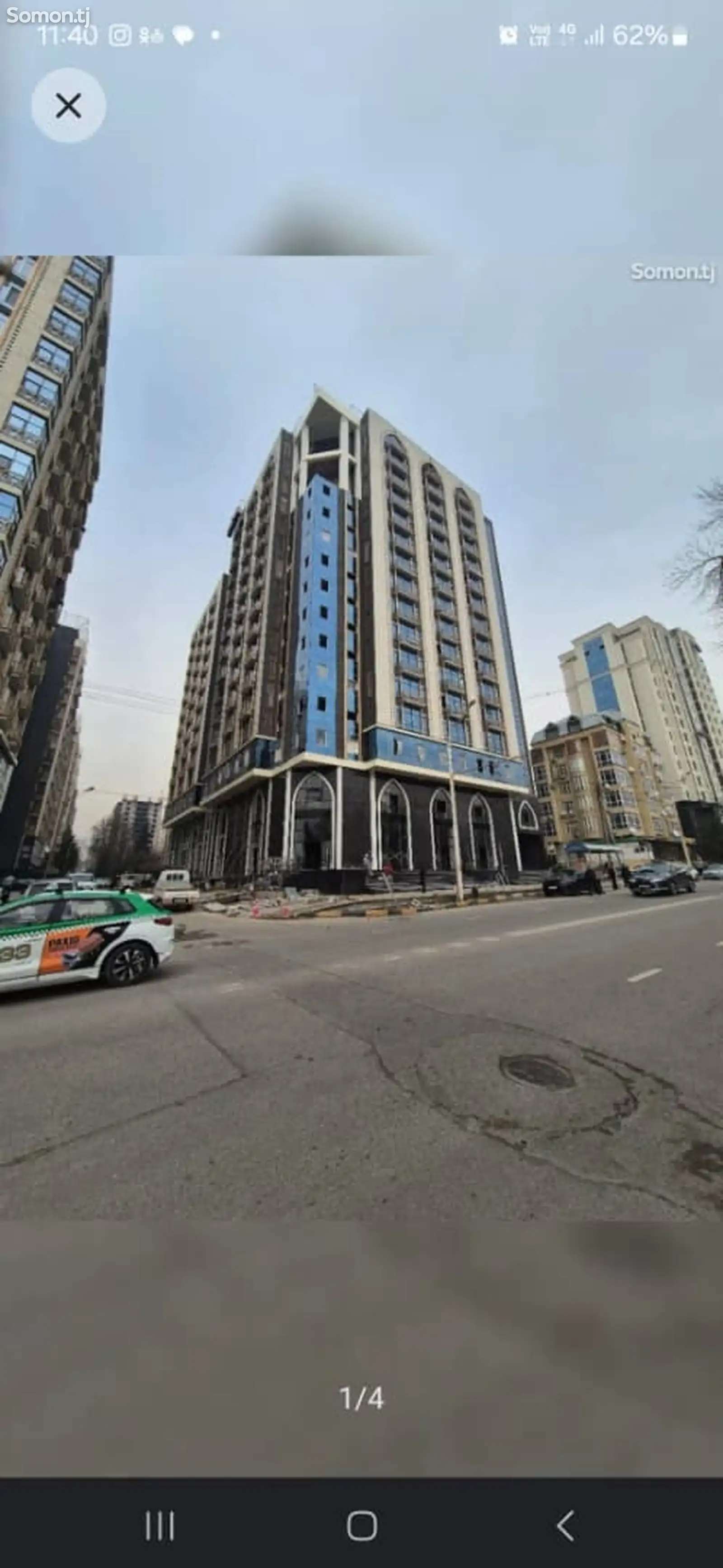 3-комн. квартира, 12 этаж, 90 м², Центр-1