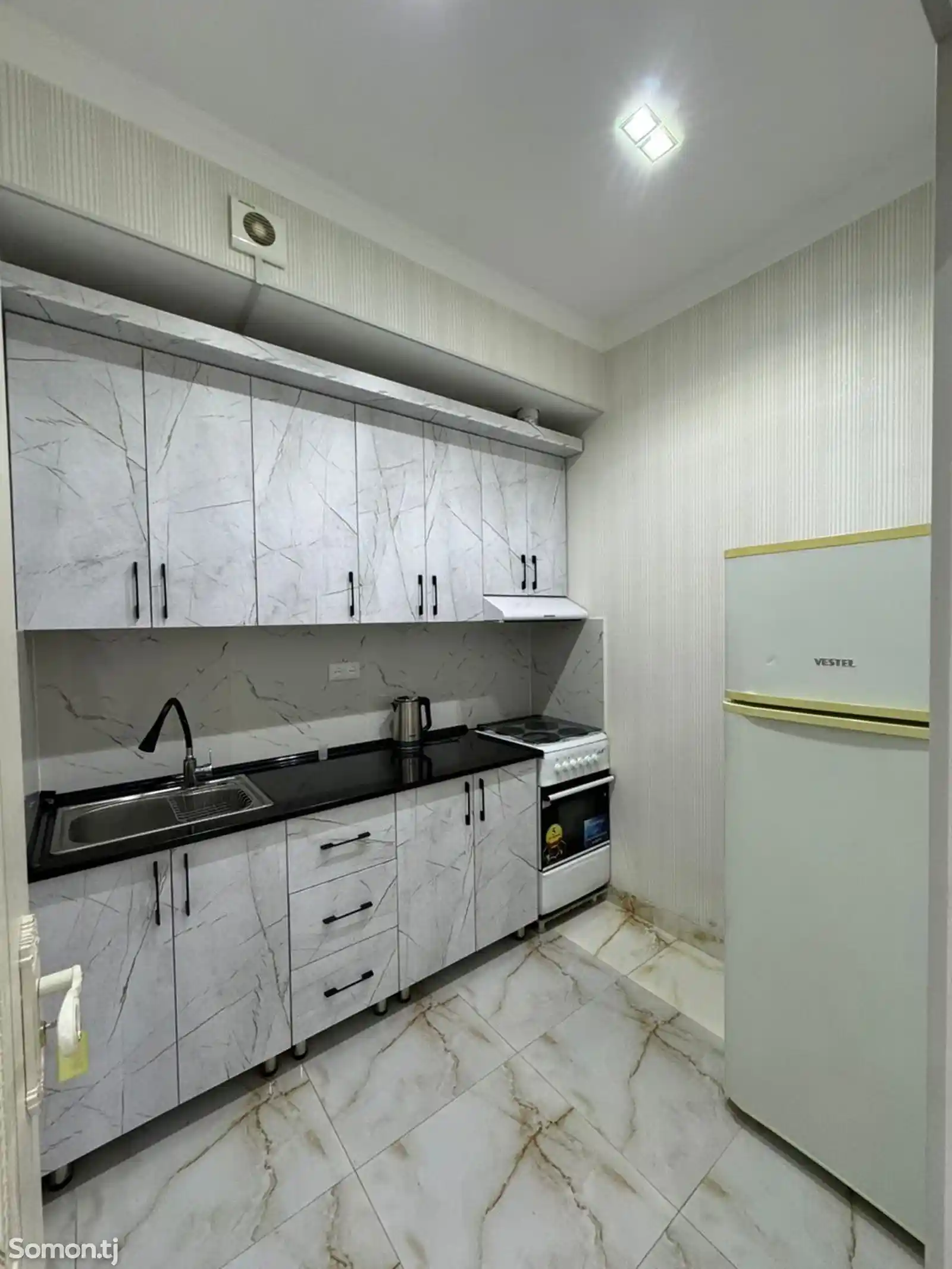 2-комн. квартира, 8 этаж, 60м², Сомони-10