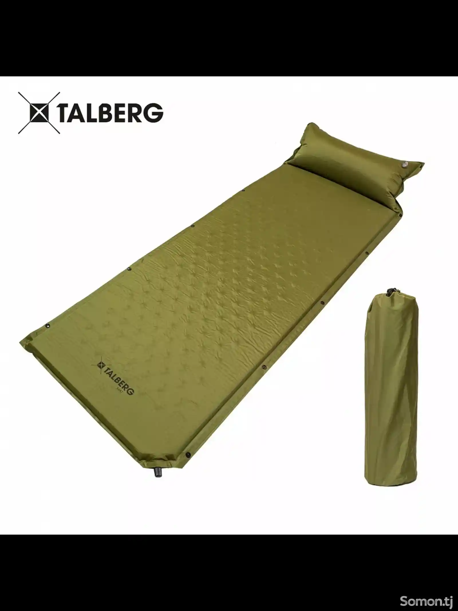 Коврик самонад BASIC LARGE MAT 195х70х5,оливковый-2