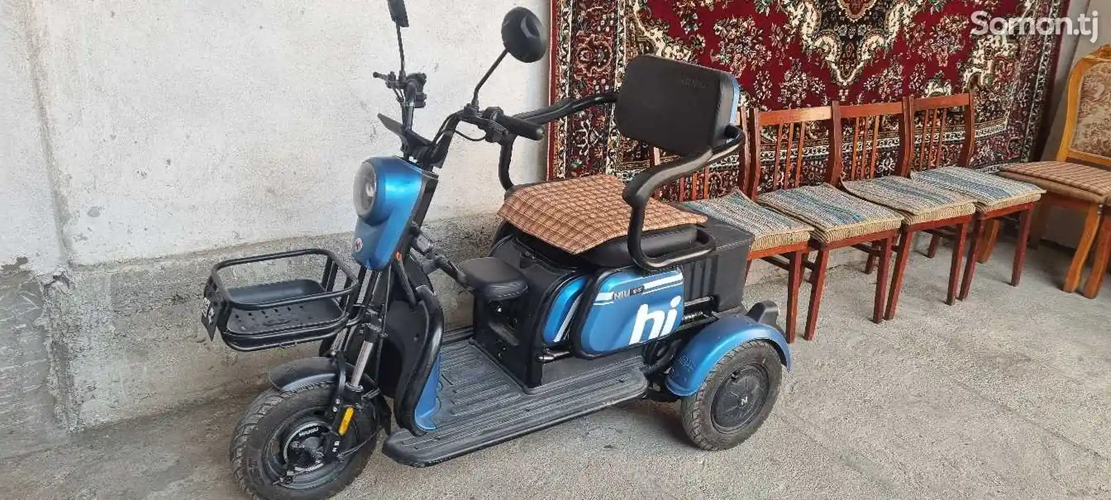Инвалидная коляска с аккумулятором-3