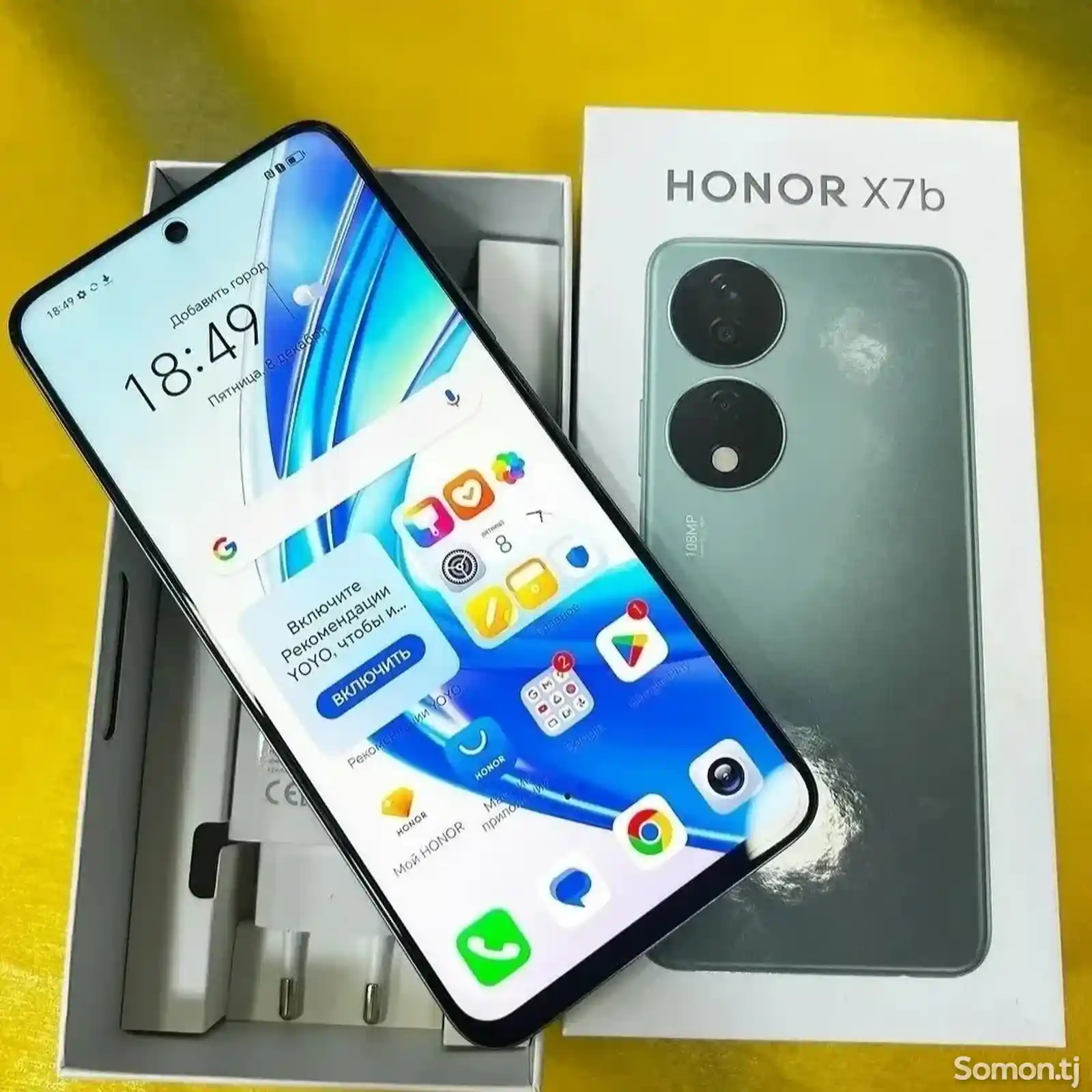 Huawei Honor X7b 8/128Gb blue-3