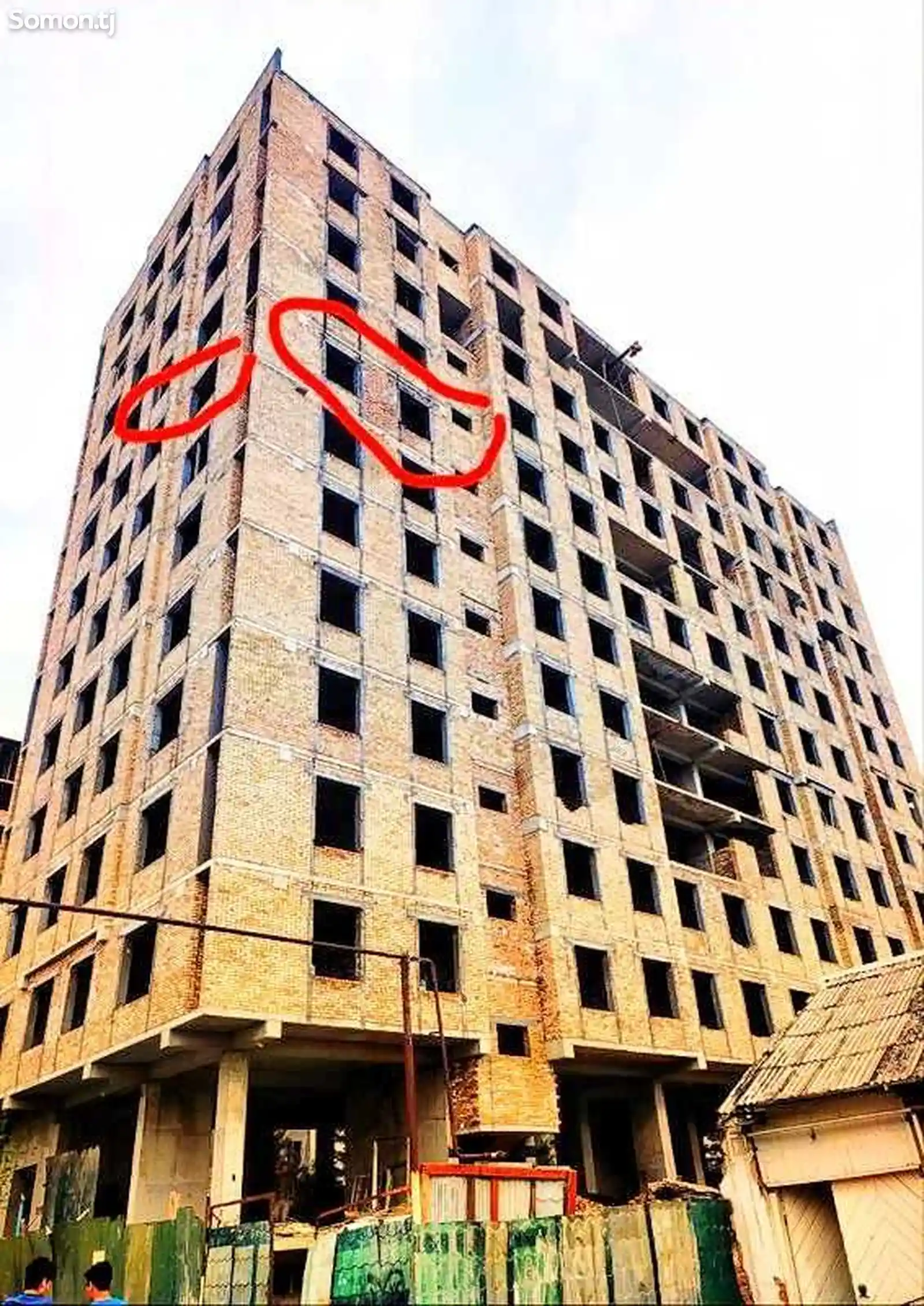2-комн. квартира, 8 этаж, 71 м², Вахдат-2