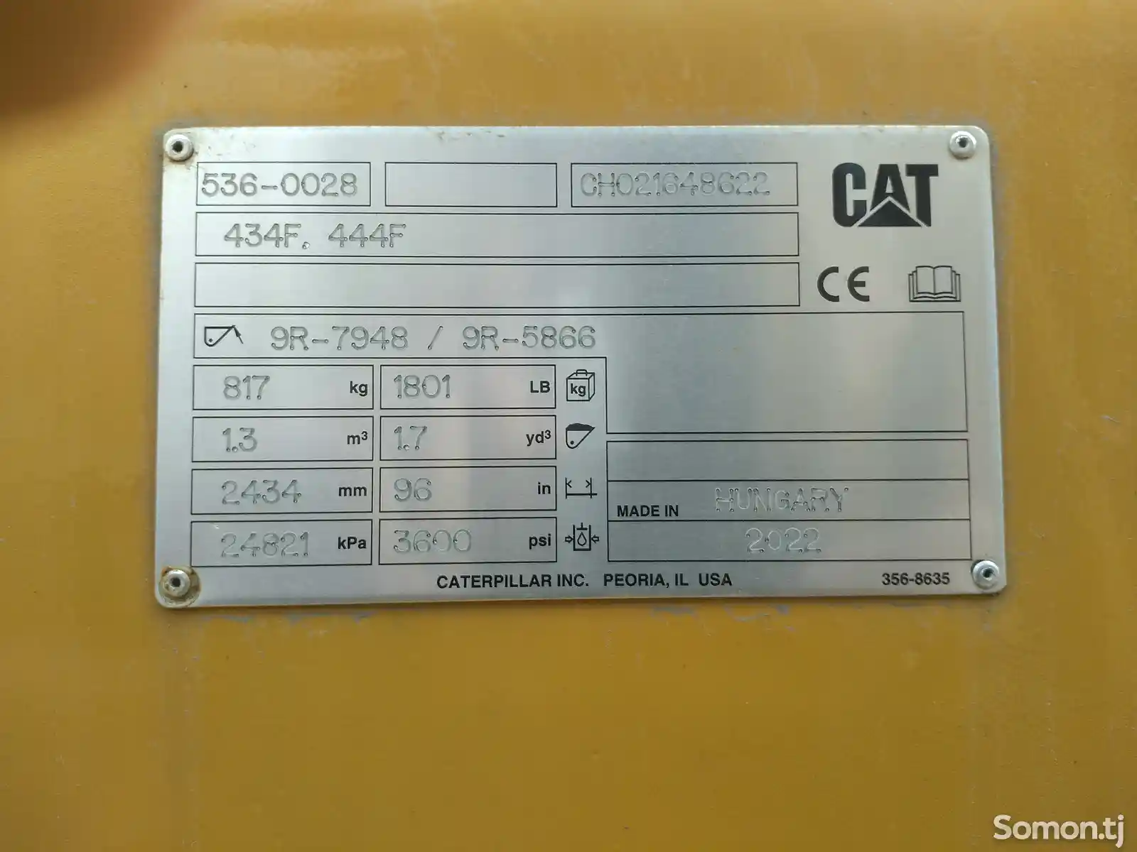 Экскаватор-погрузчик Cat 444-14