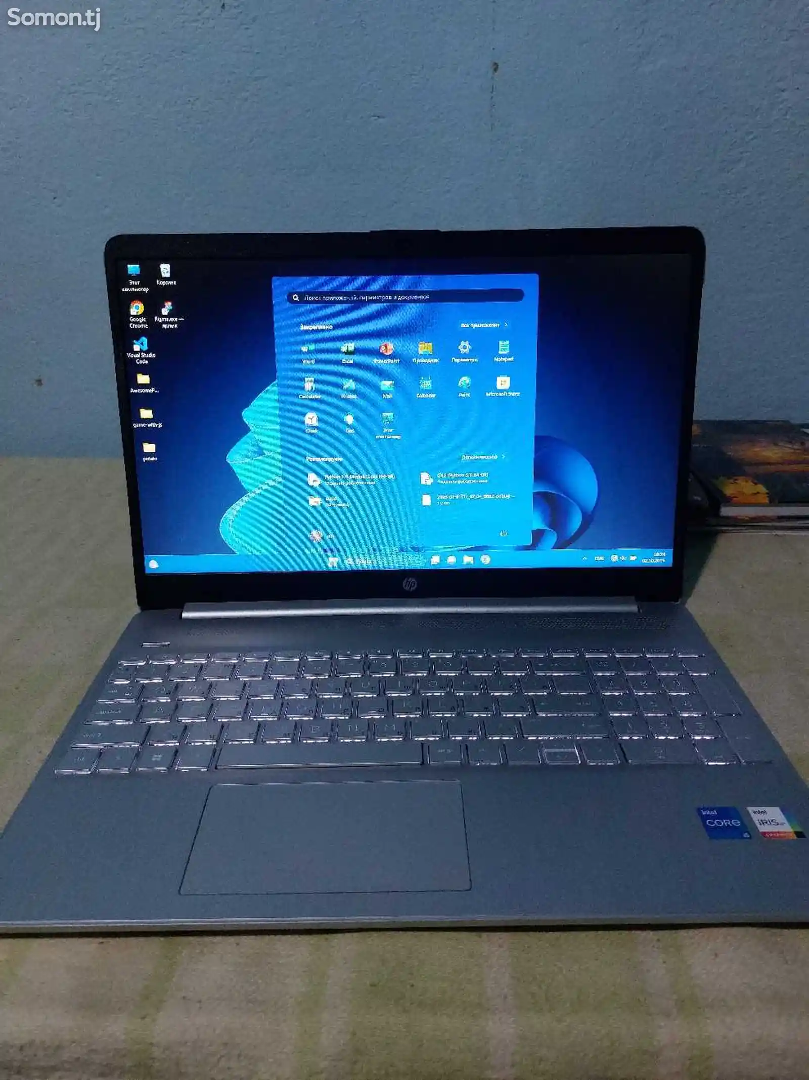 Ноутбук HP Laptop Intel Core i5 12Gen, 8/512 GB, Экран 15.6'', Windows-1