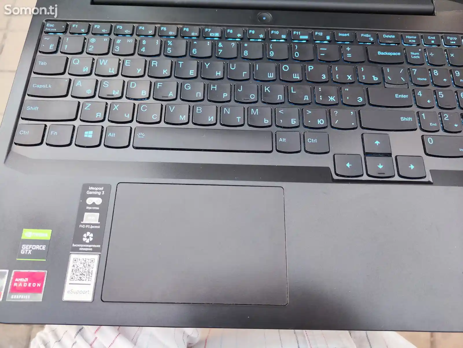 Ноутбук Lenovo Gaming Ryzen7 4series GTX1650Ti-7