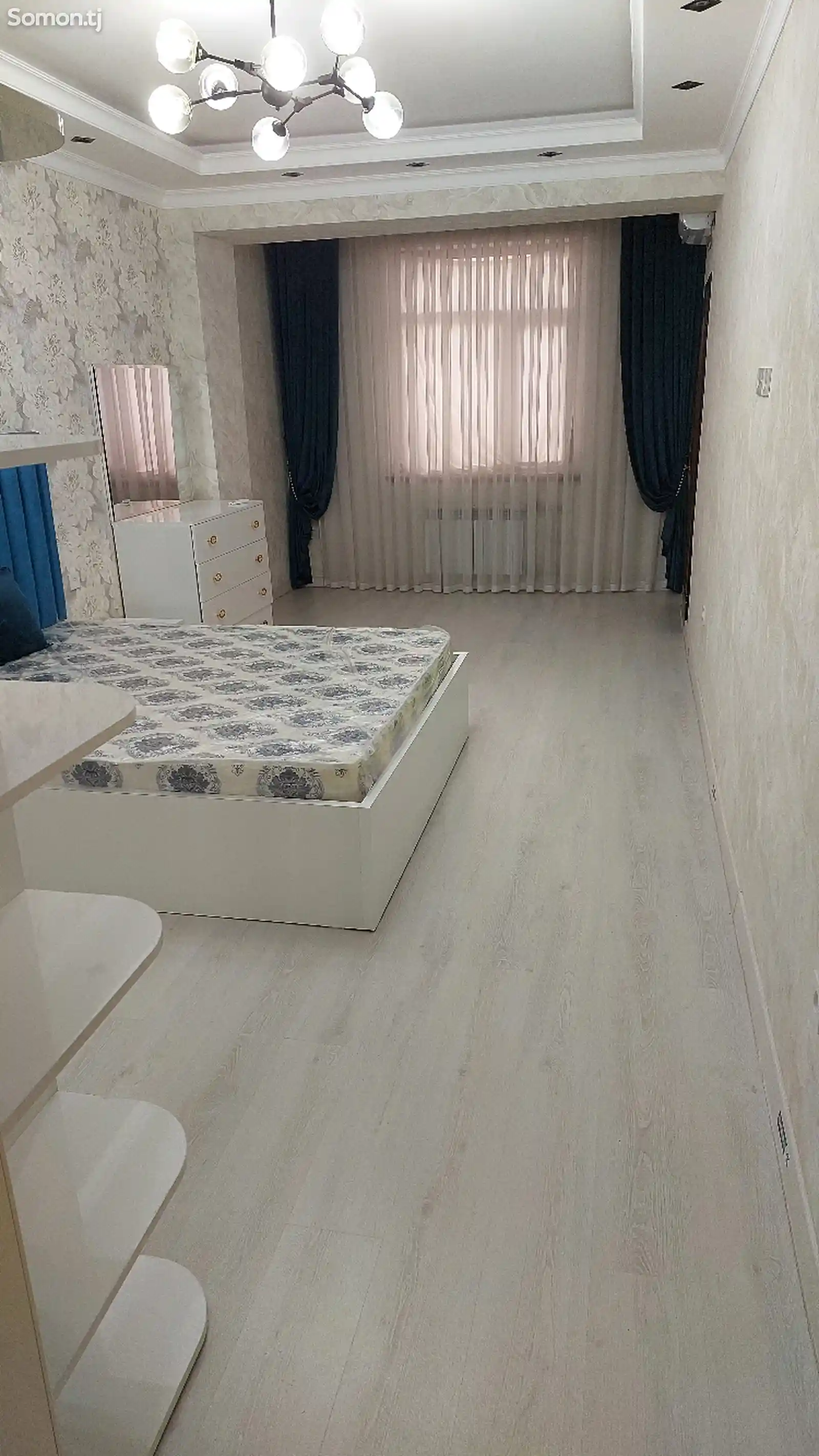 3-комн. квартира, 5 этаж, 121м², Сомони-3