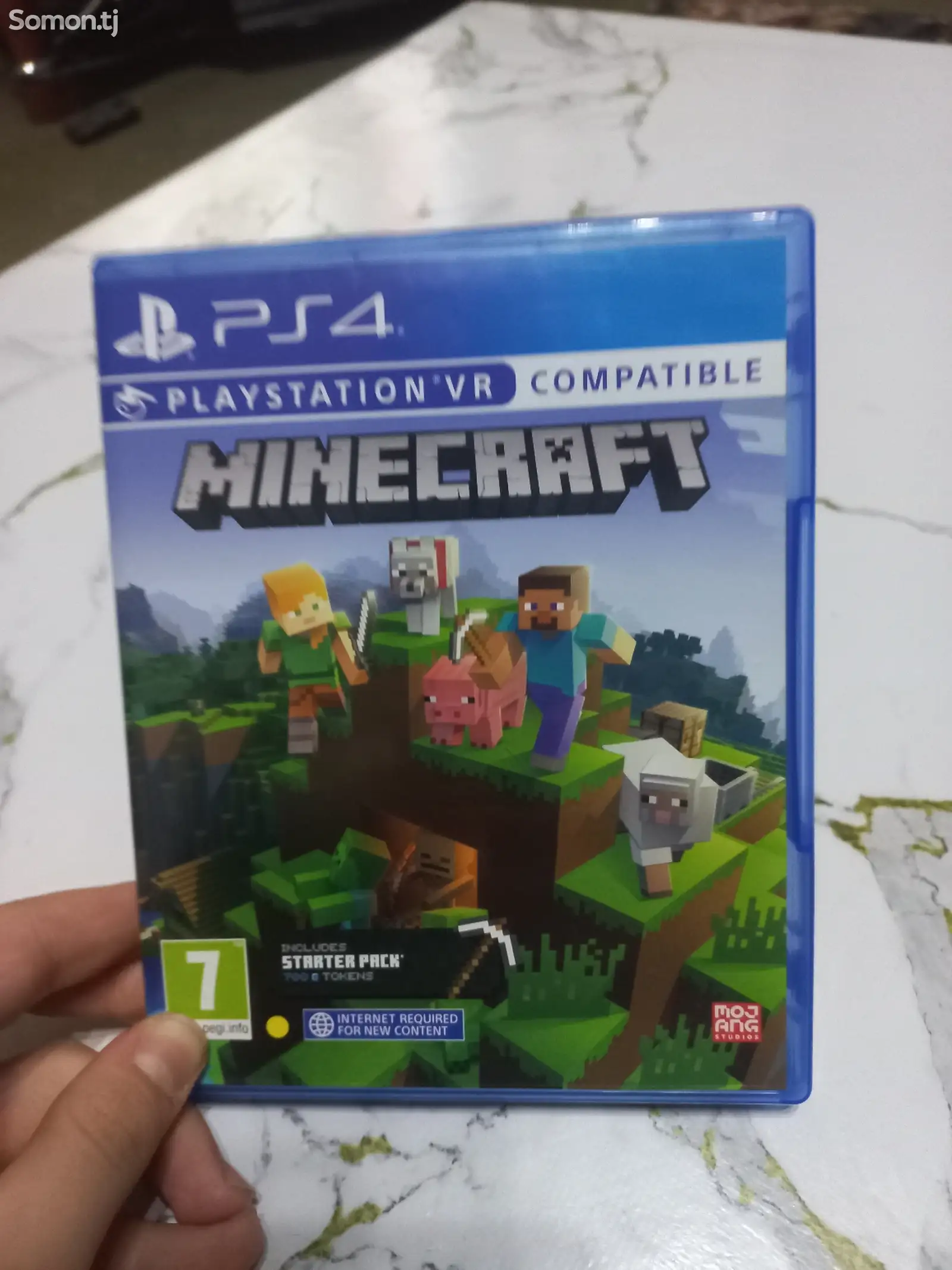 Диск для PS4 MINECRAFT