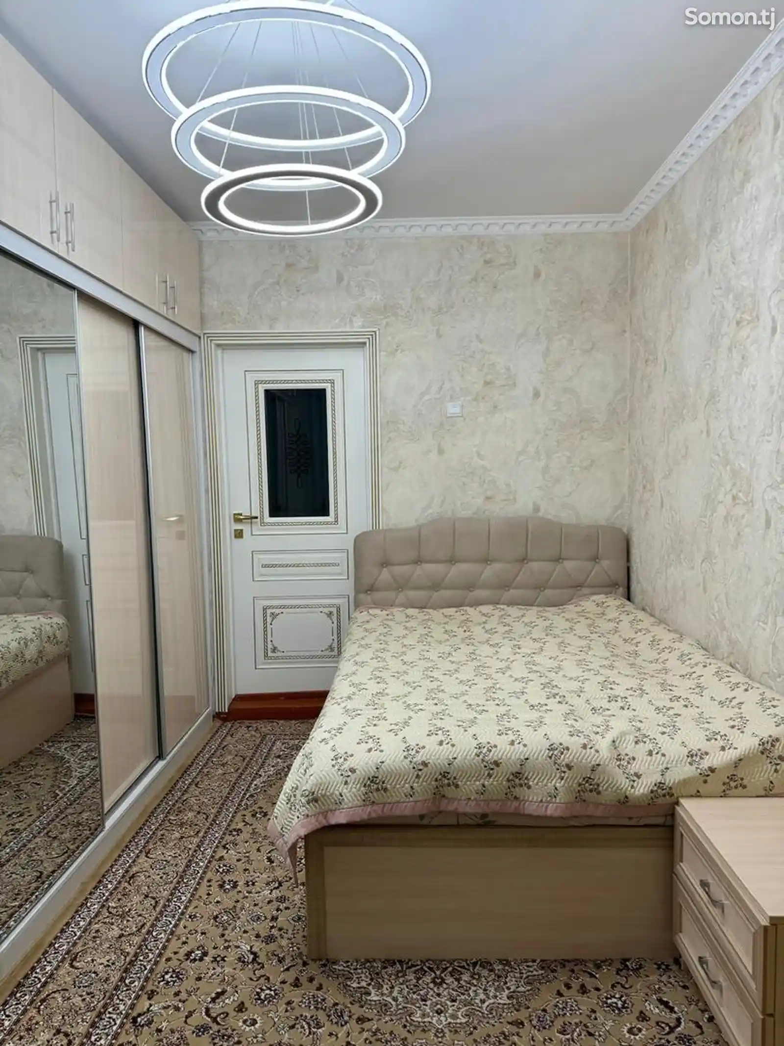 2-комн. квартира, 1 этаж, 65м², Сомони-6