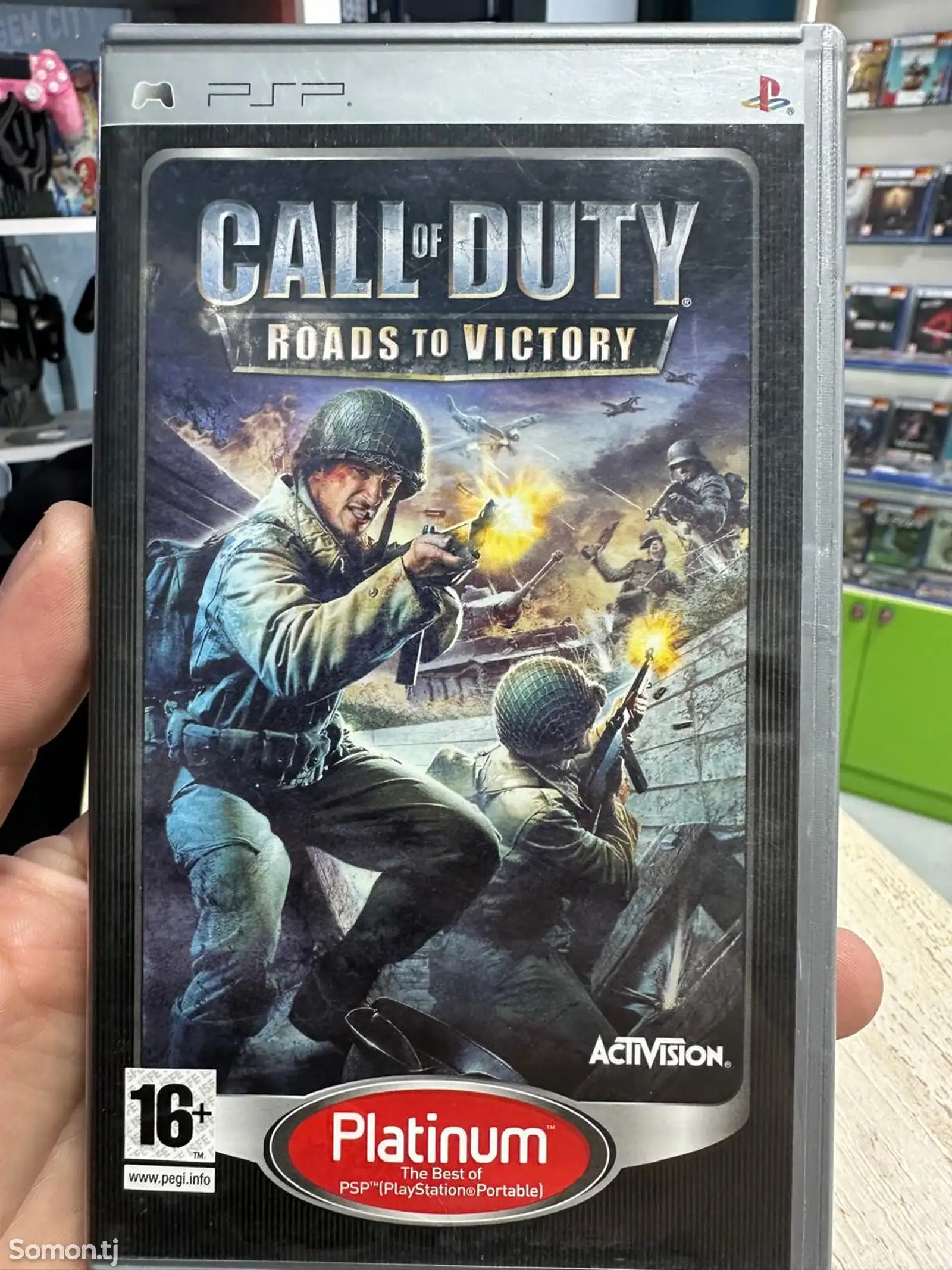 Игра Call of Duty на Sony PSP