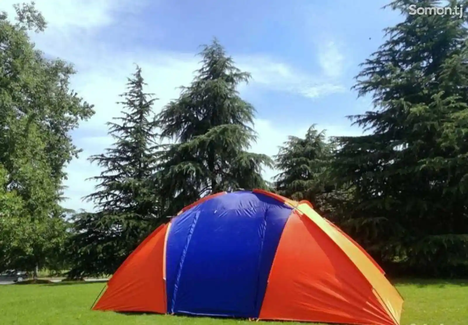 Туристическая палатка шестиместная-2