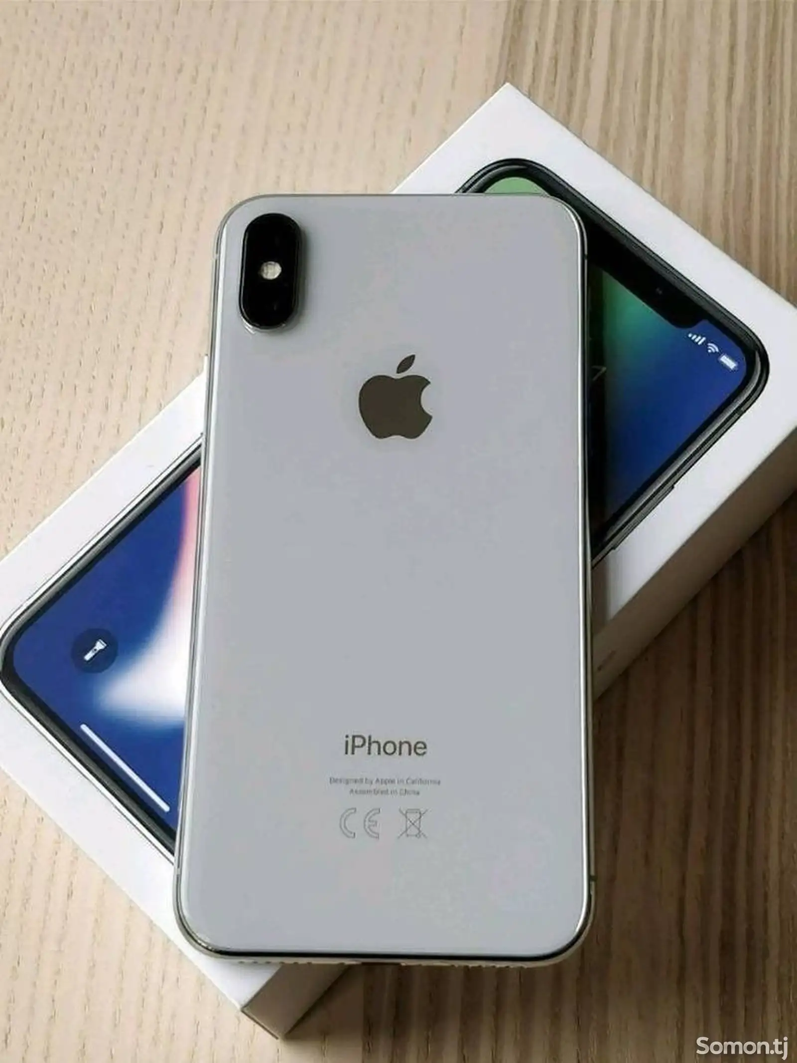 Apple iPhone X, 256 gb, Silver-1