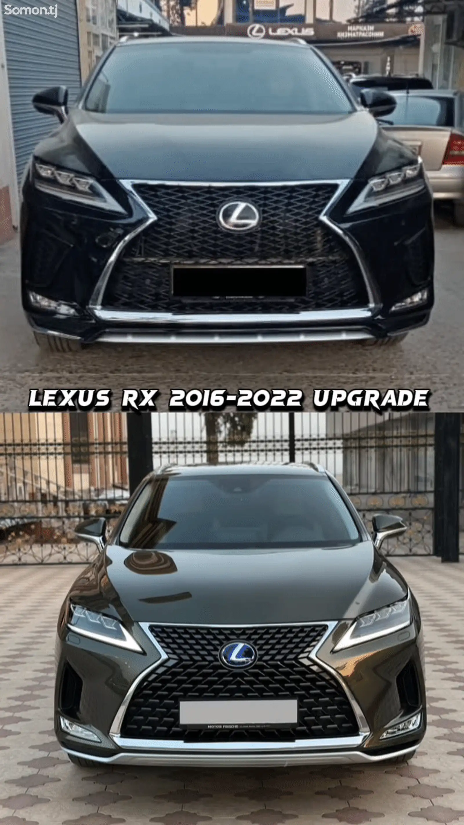 Кузовной комплект для апгрейда Lexus RX 2016-2021-5