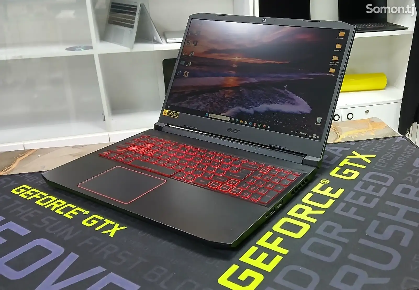 Игровой ноутбук acer nitro 5 core i7-1075H GTX 1650 4GB RAM 16GB SSD M2 512GB-1