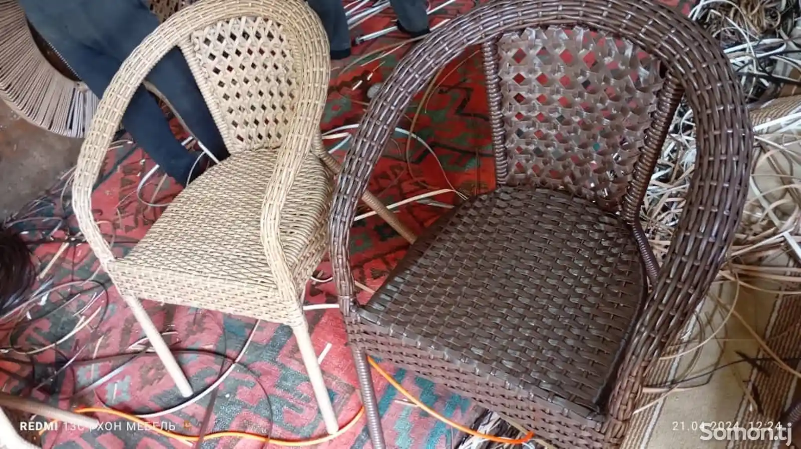 Плетенный стул-1