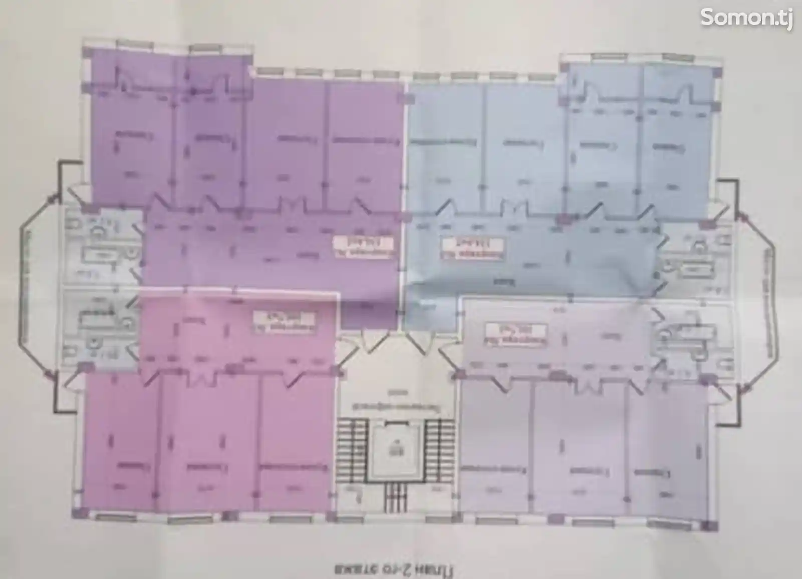 3-комн. квартира, 2 этаж, 136 м², Исмоили сомони, Сафо-2