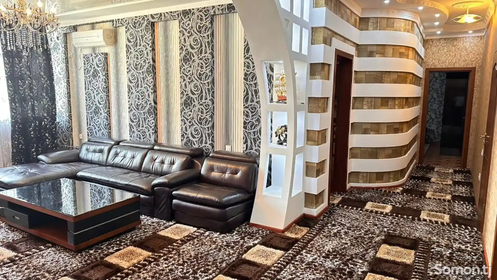 4-комн. квартира, 5 этаж, 130м², Сомони-3