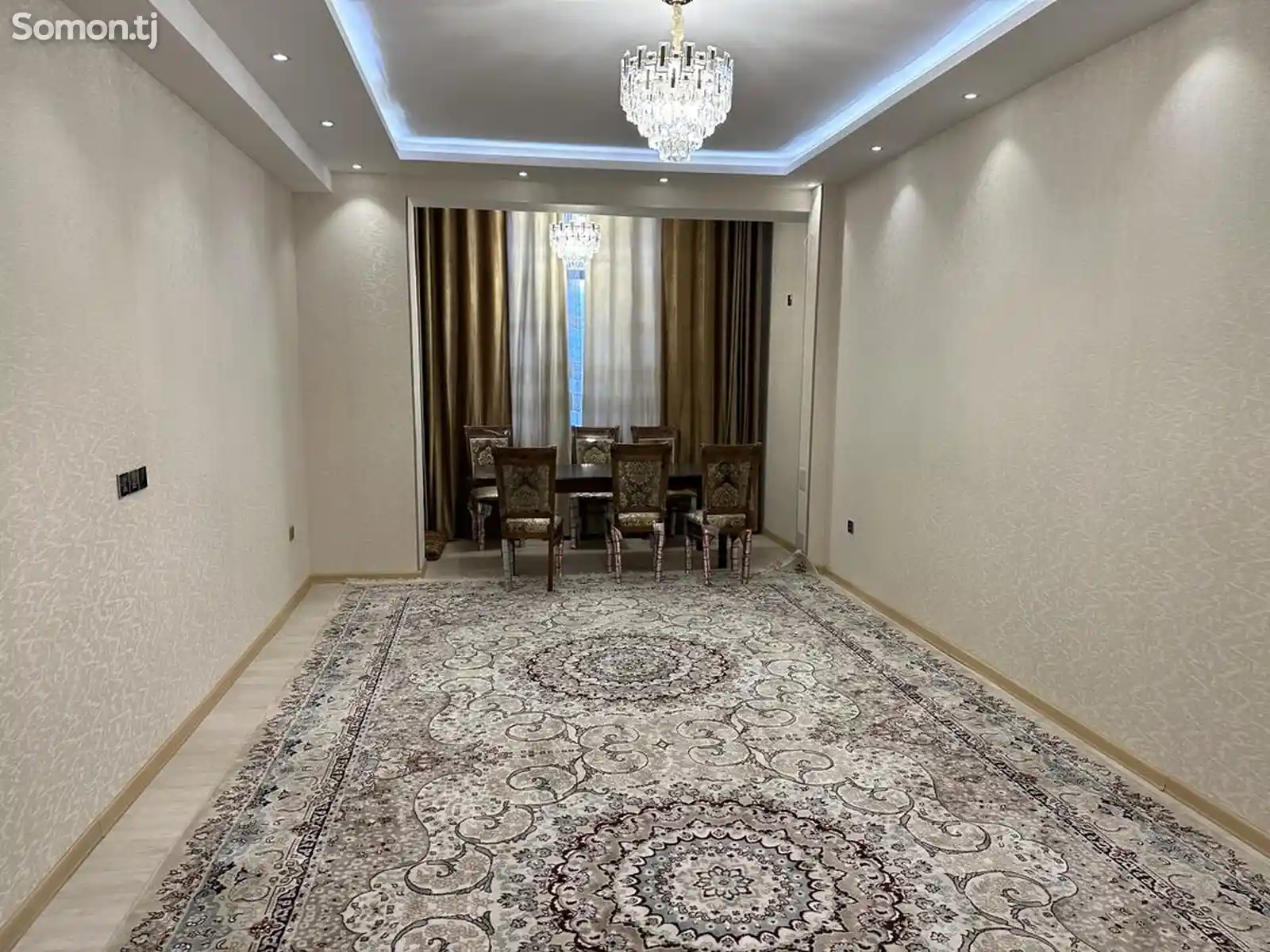 2-комн. квартира, 10 этаж, 90м², И.Сомони, хиёбони Рӯдакӣ-6