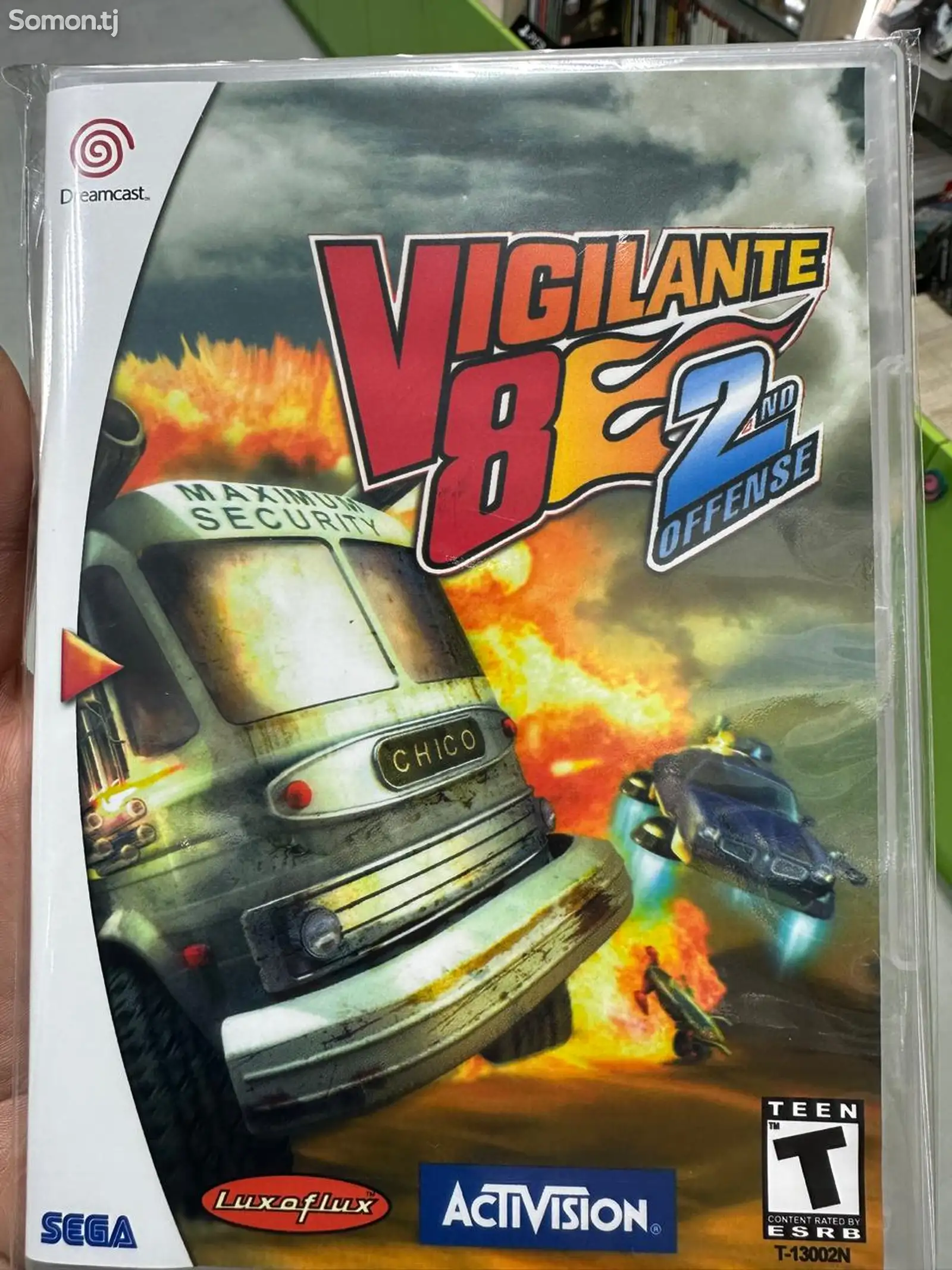 Игра Vigilante 8 для Sega