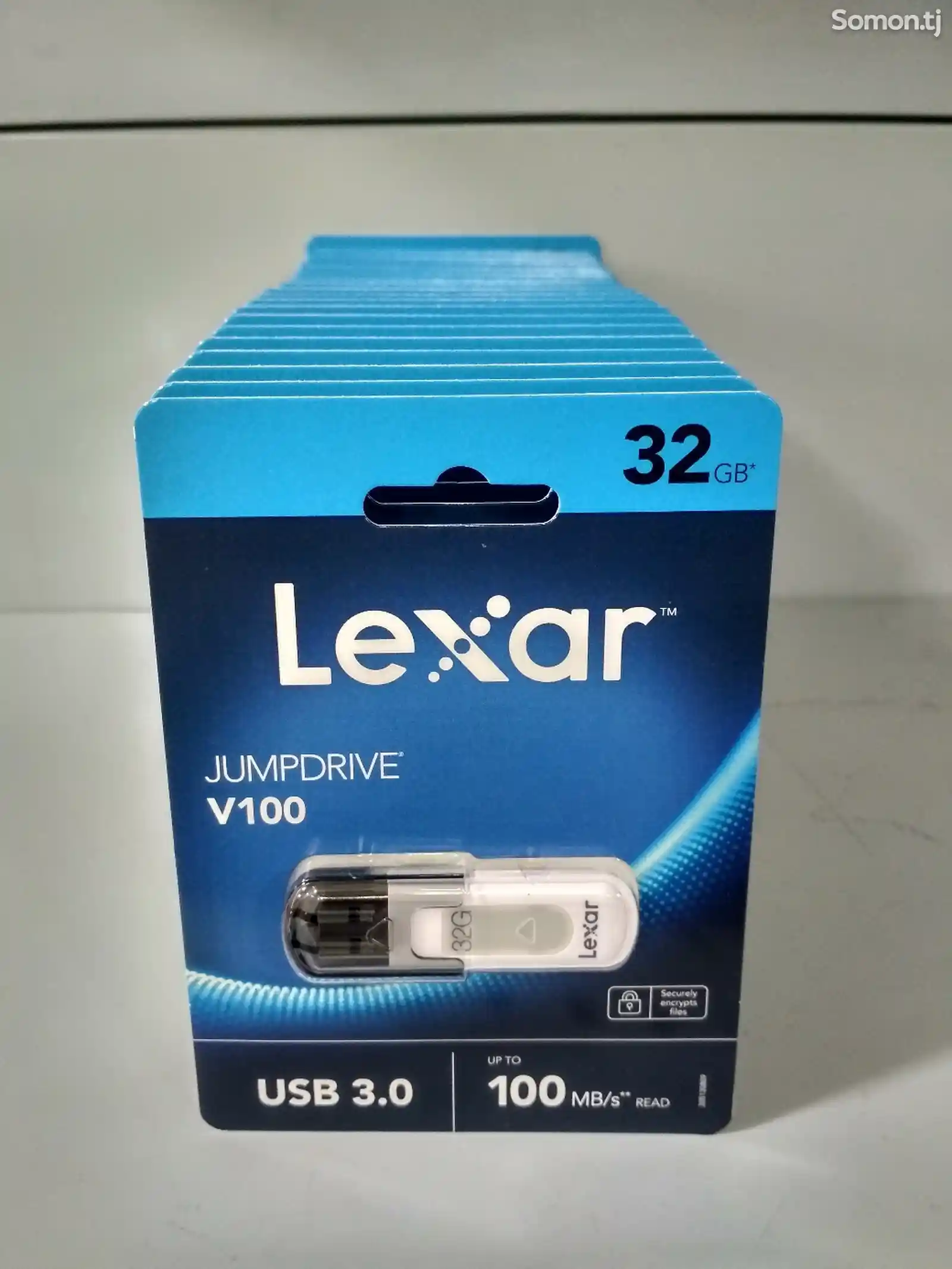 Флешка USB 3.0 Lexar JumрDrive V100 32GB 100MB/s-1