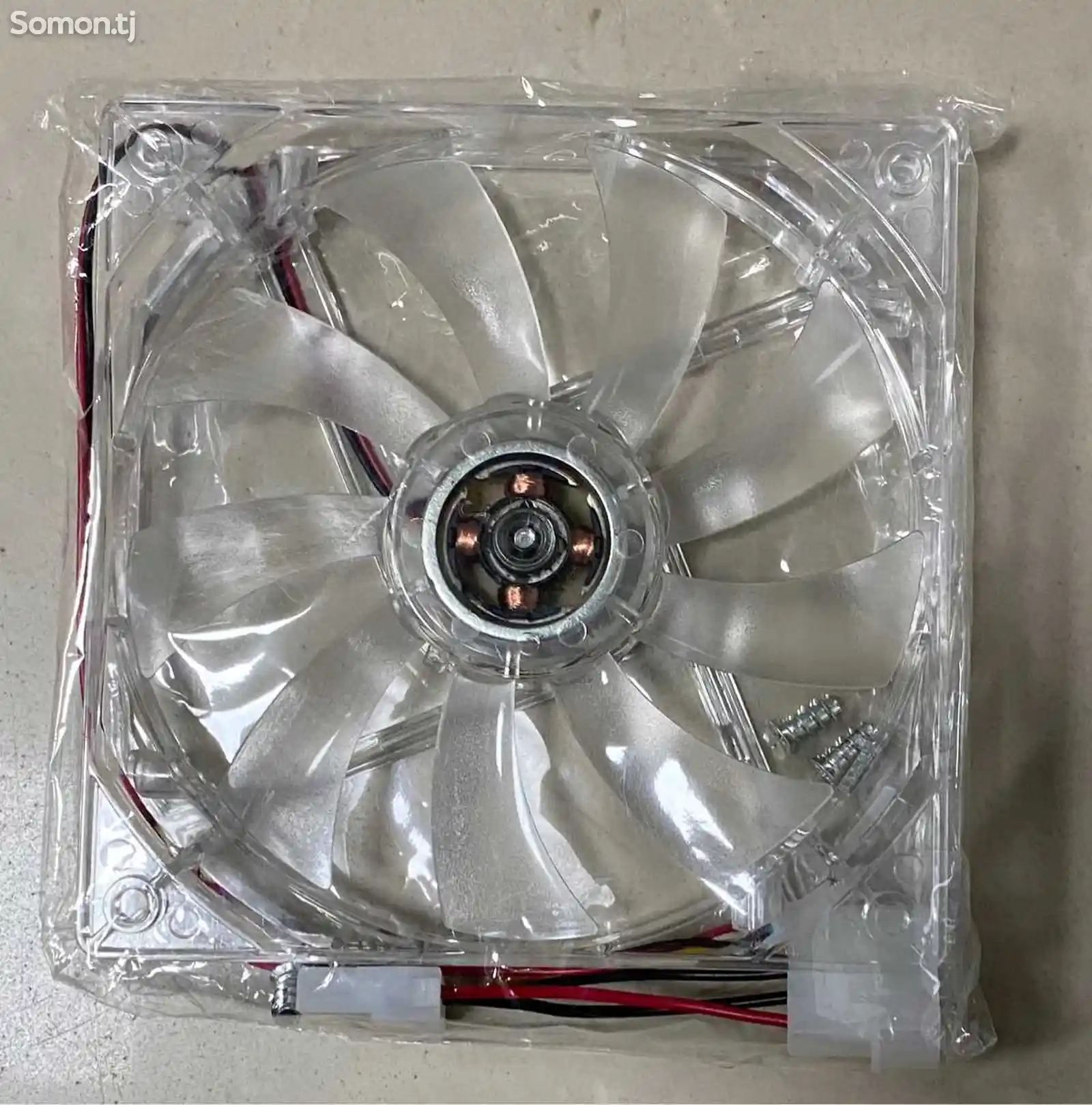 Вентилятор охлаждения прозрачный-1