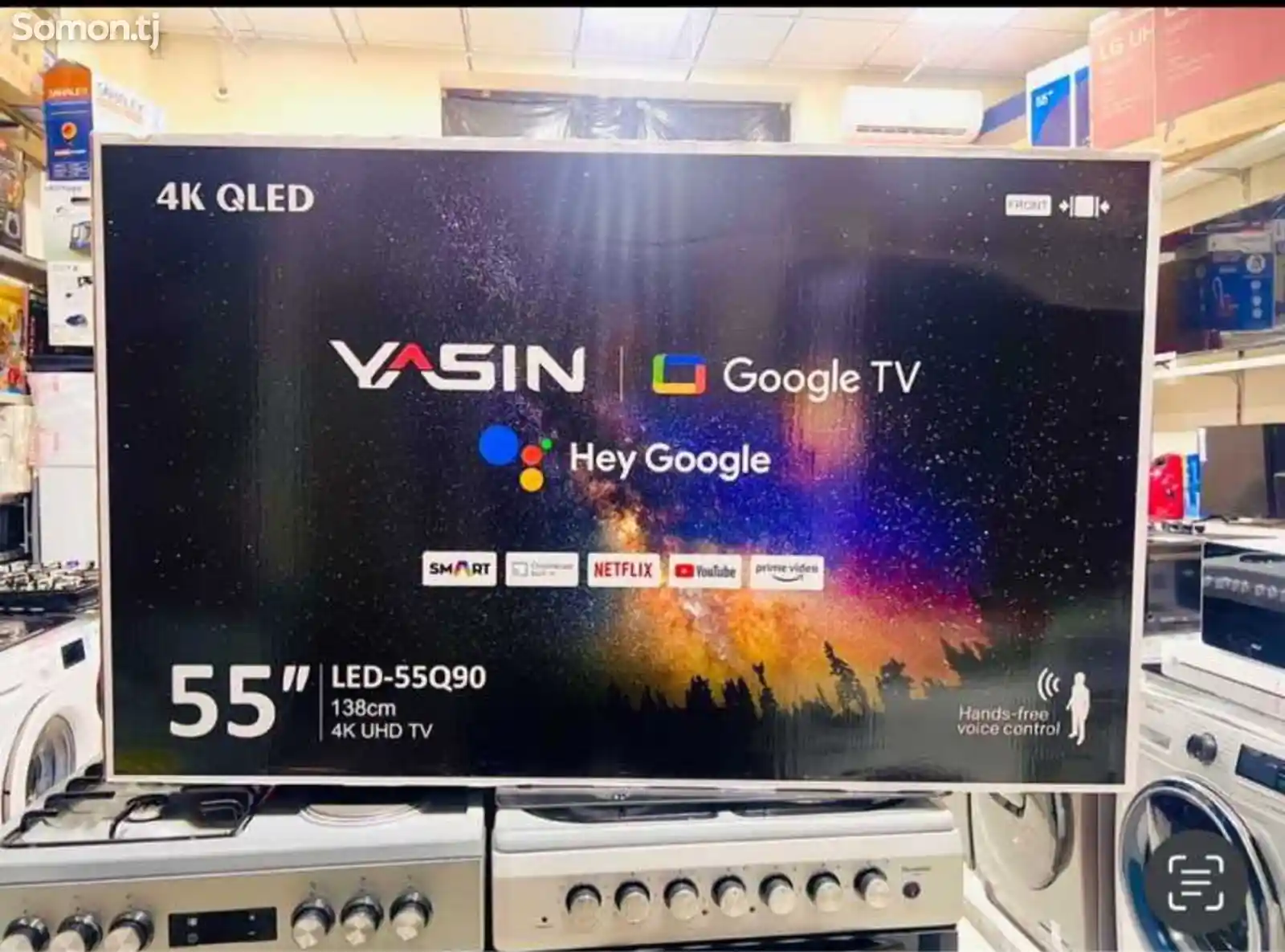 Television 55 Yasin QLED 4k webos