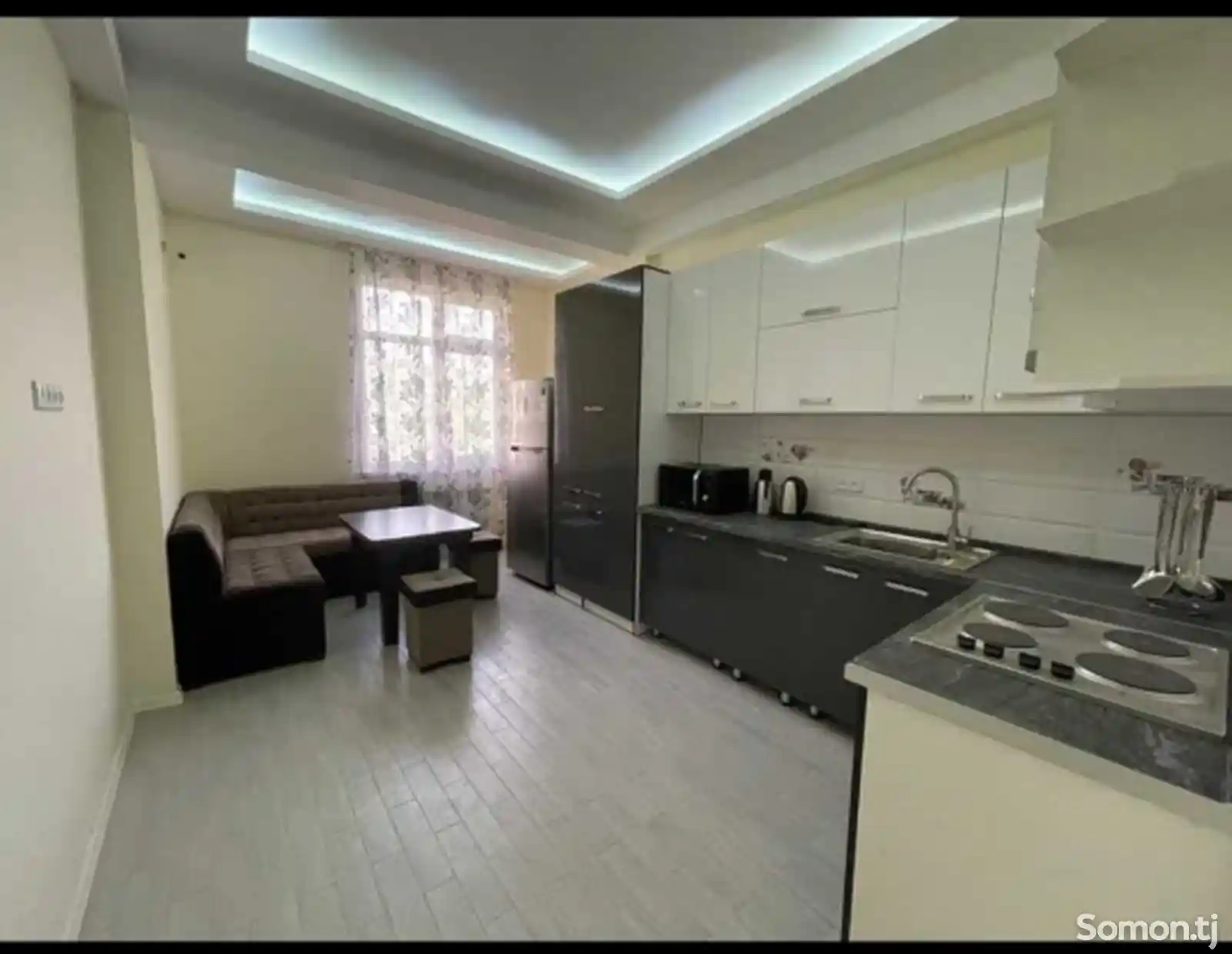 2-комн. квартира, 9 этаж, 85м², Сомони-5