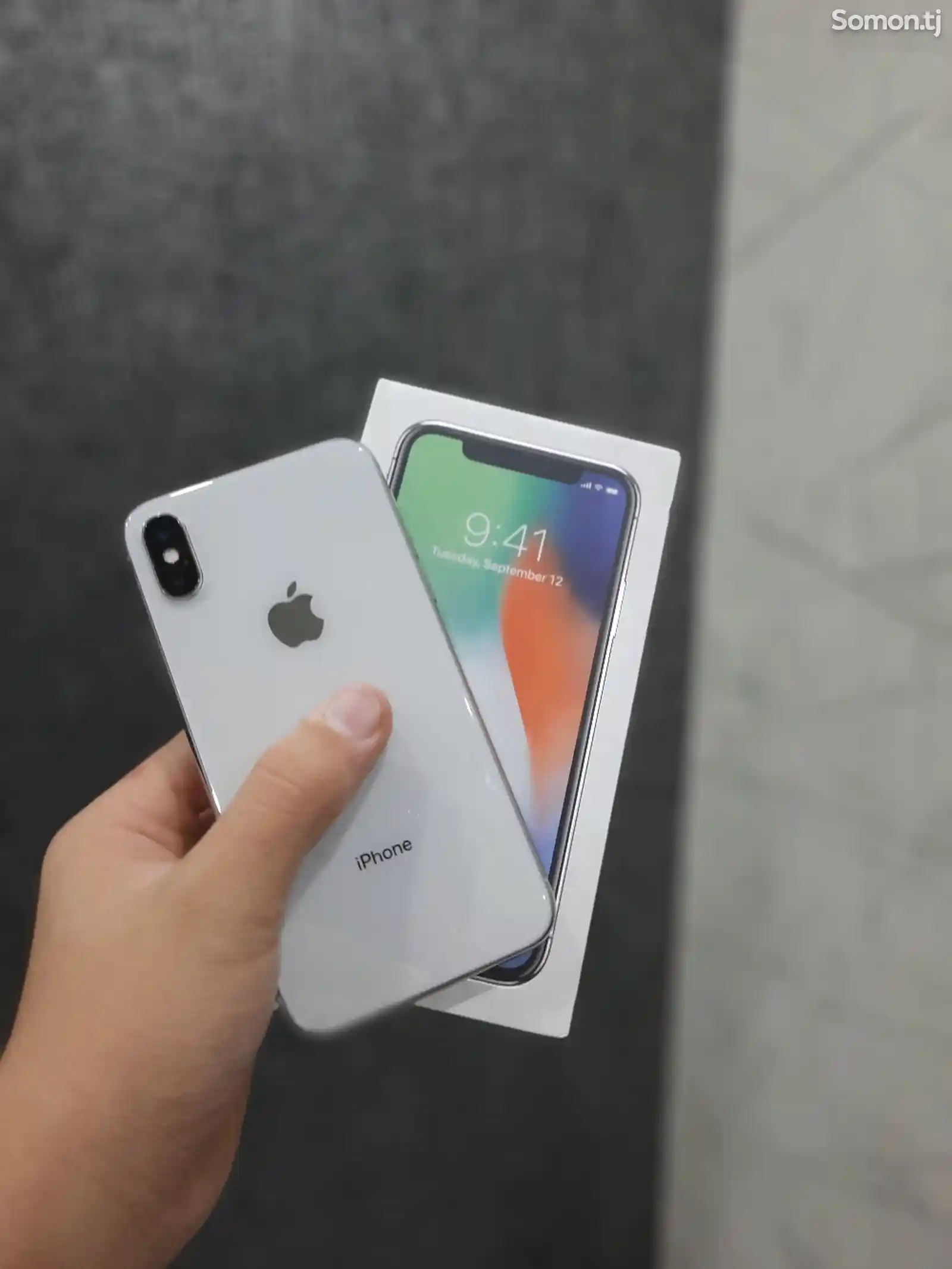 Apple iPhone X, 64 gb, Silver-1