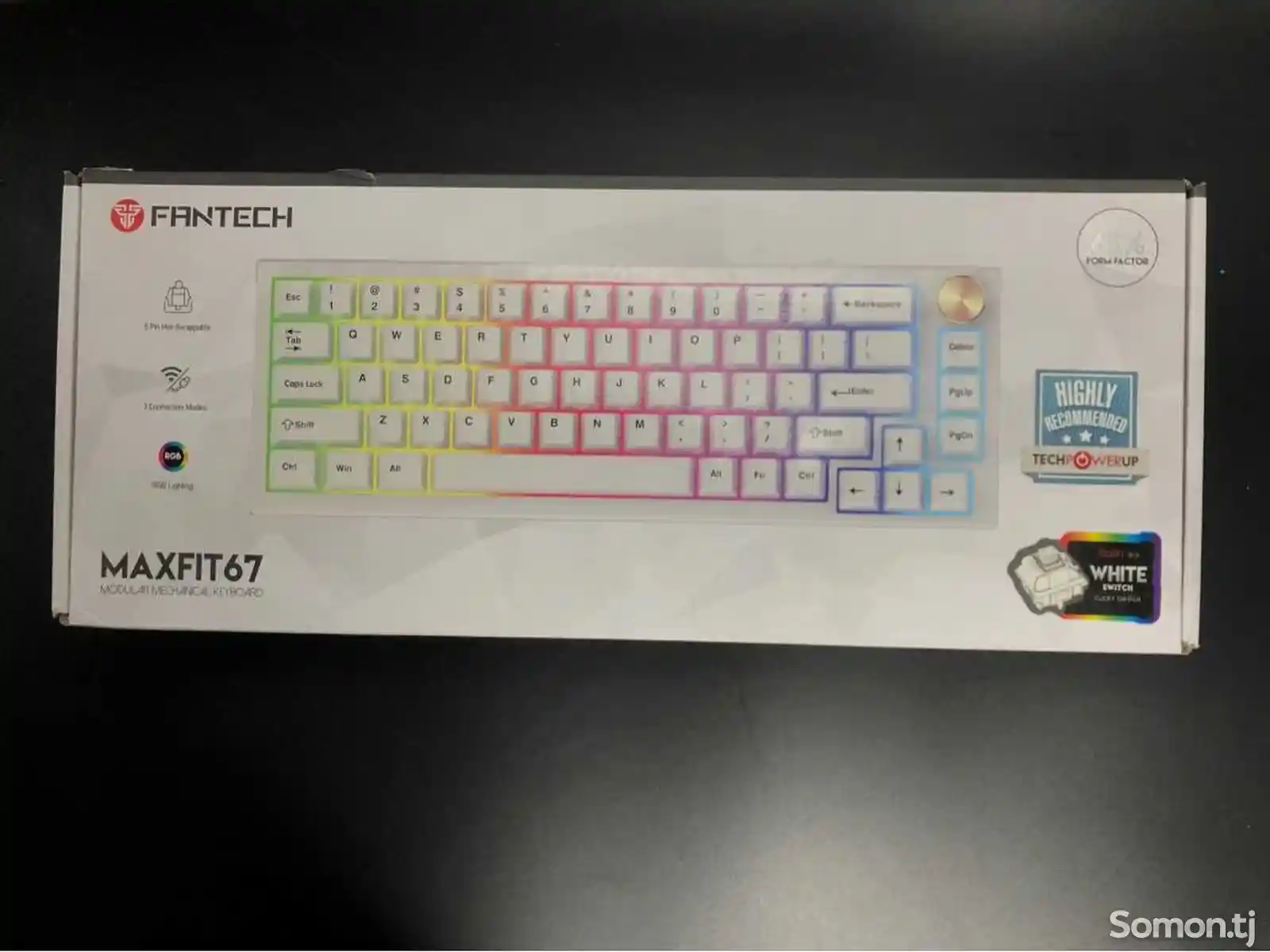 Беспроводная клавиатура Fantech Maxfit 67 с подсветкой RGB-4