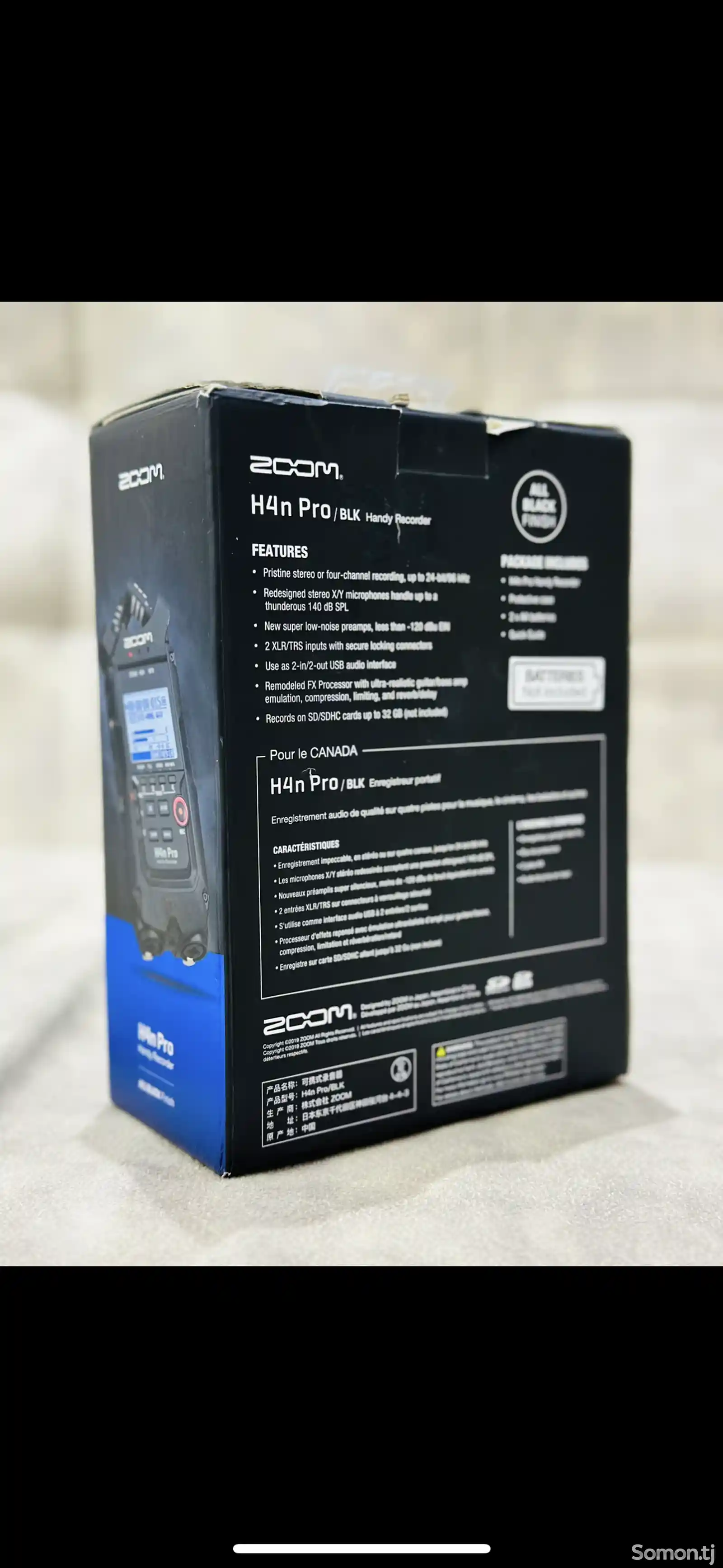 Портативный аудиорекордер Zoom H4N Pro-6