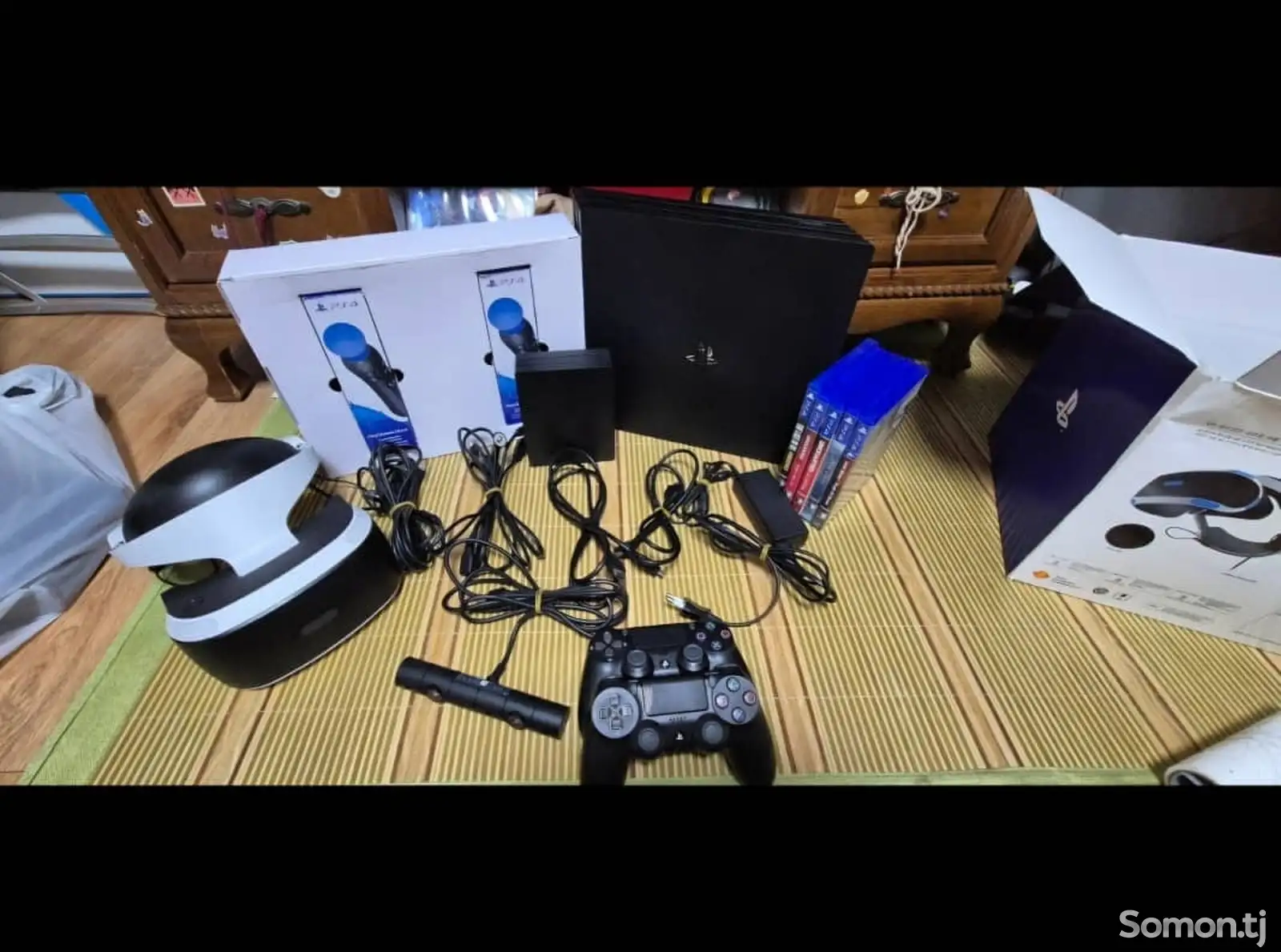 Игровая приставка Playstation 4 pro + VR + прошитый-1