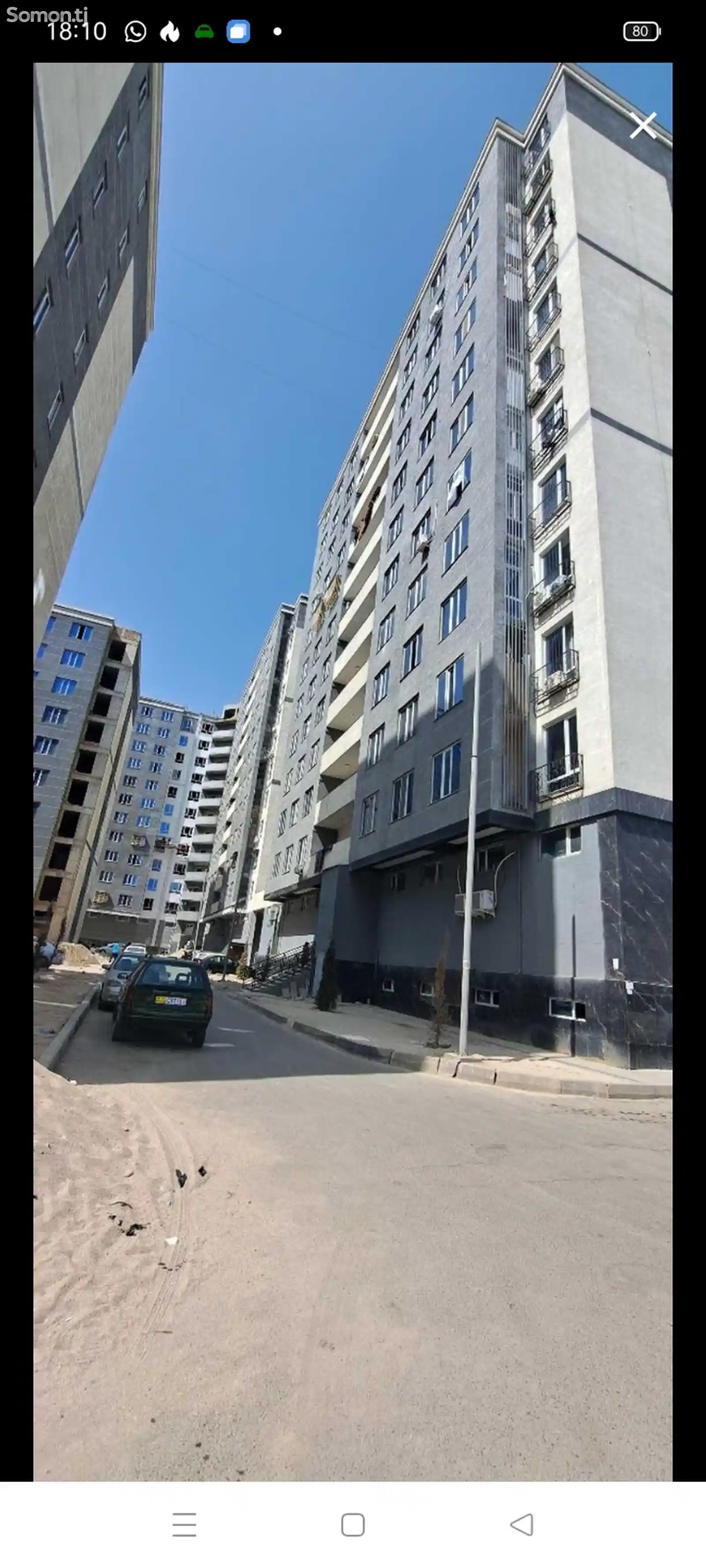 2-комн. квартира, 3 этаж, 55 м², шохмансур-15