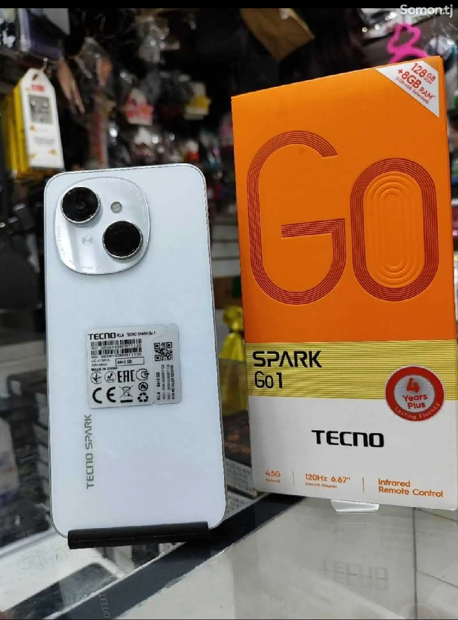 Tecno Spark Go1 4/64gb White-4