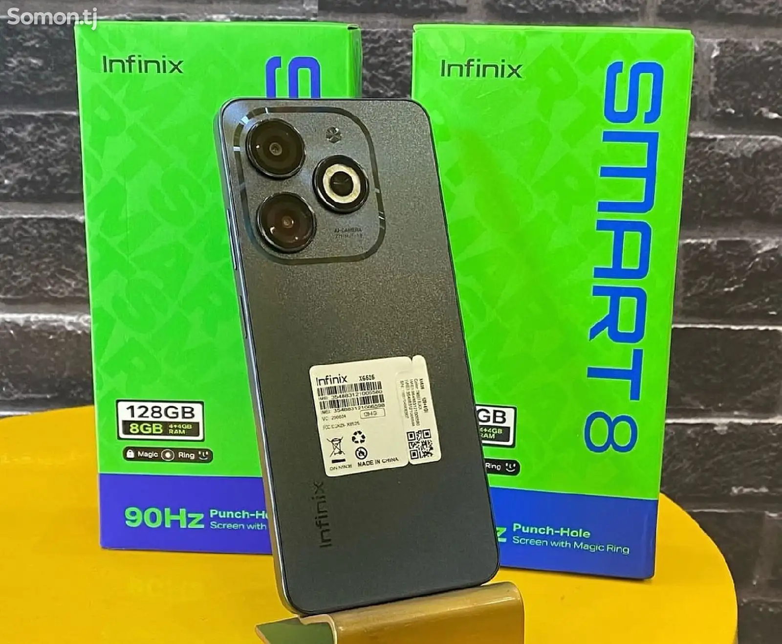 Infinix Smart 8 64Gb black-1