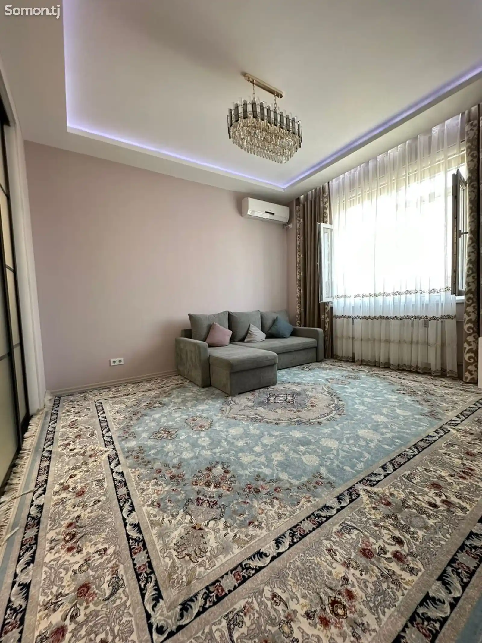 1-комн. квартира, 10 этаж, 54 м², Исмоили Сомони-16