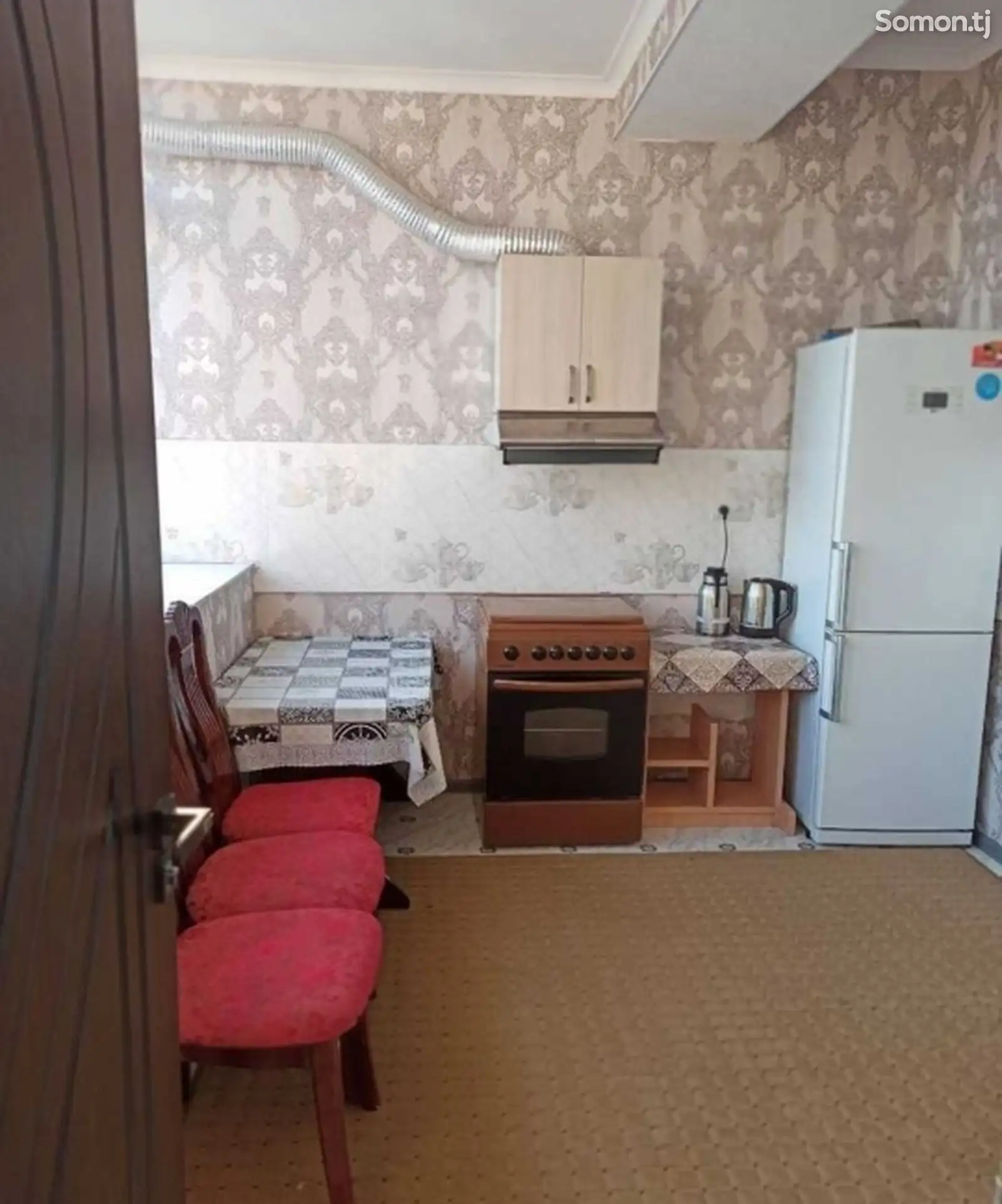 3-комн. квартира, 13 этаж, 56м², шохмансур-3