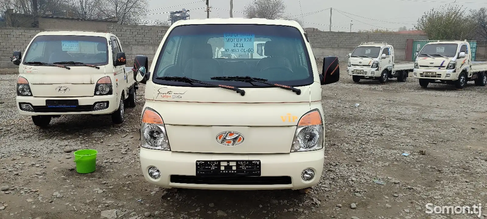 Бортовой автомобиль Hyundai Porter, 2011-1