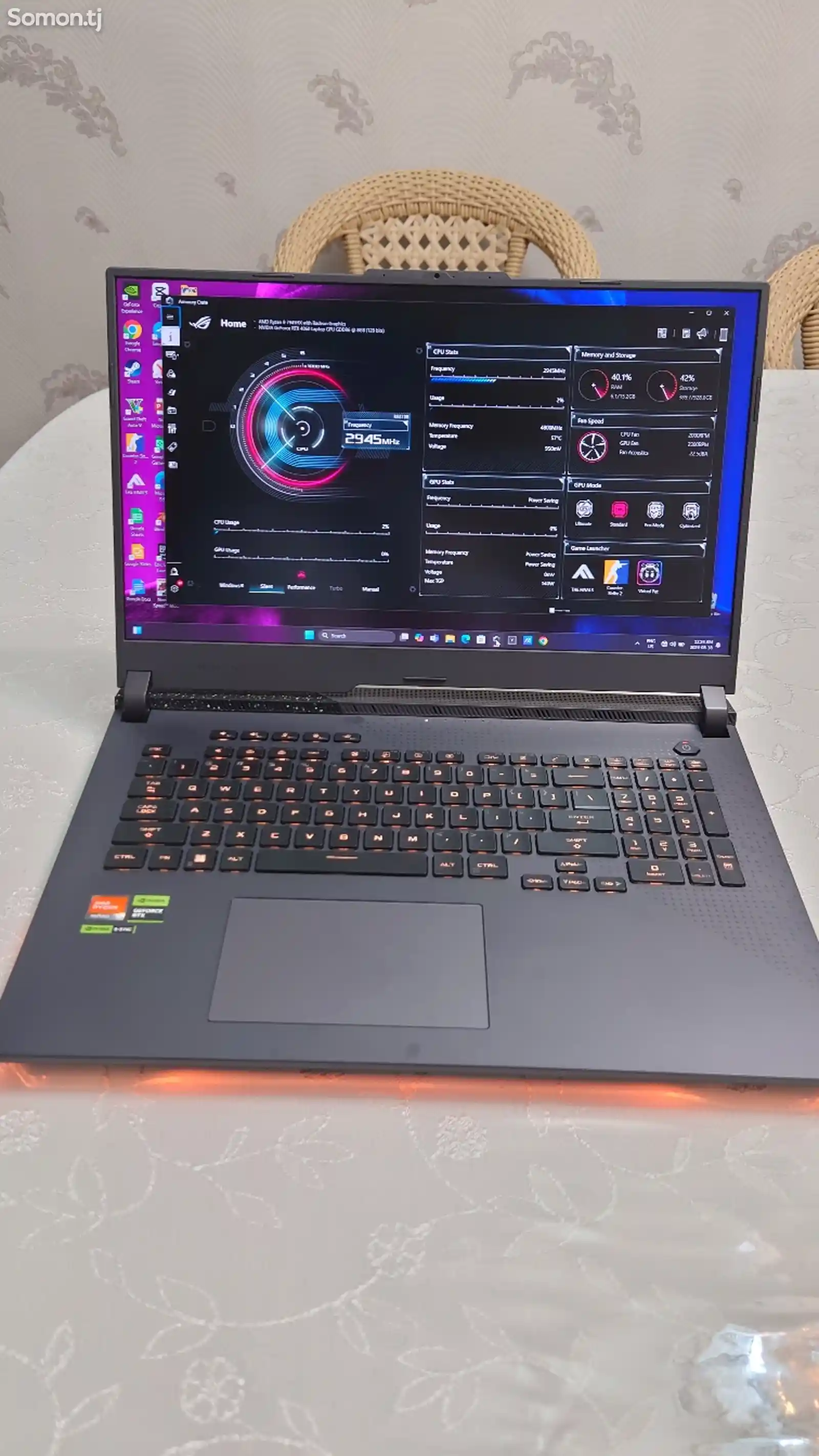 Ноутбук Asus Rog Strix G17 Gaming Notebook-1