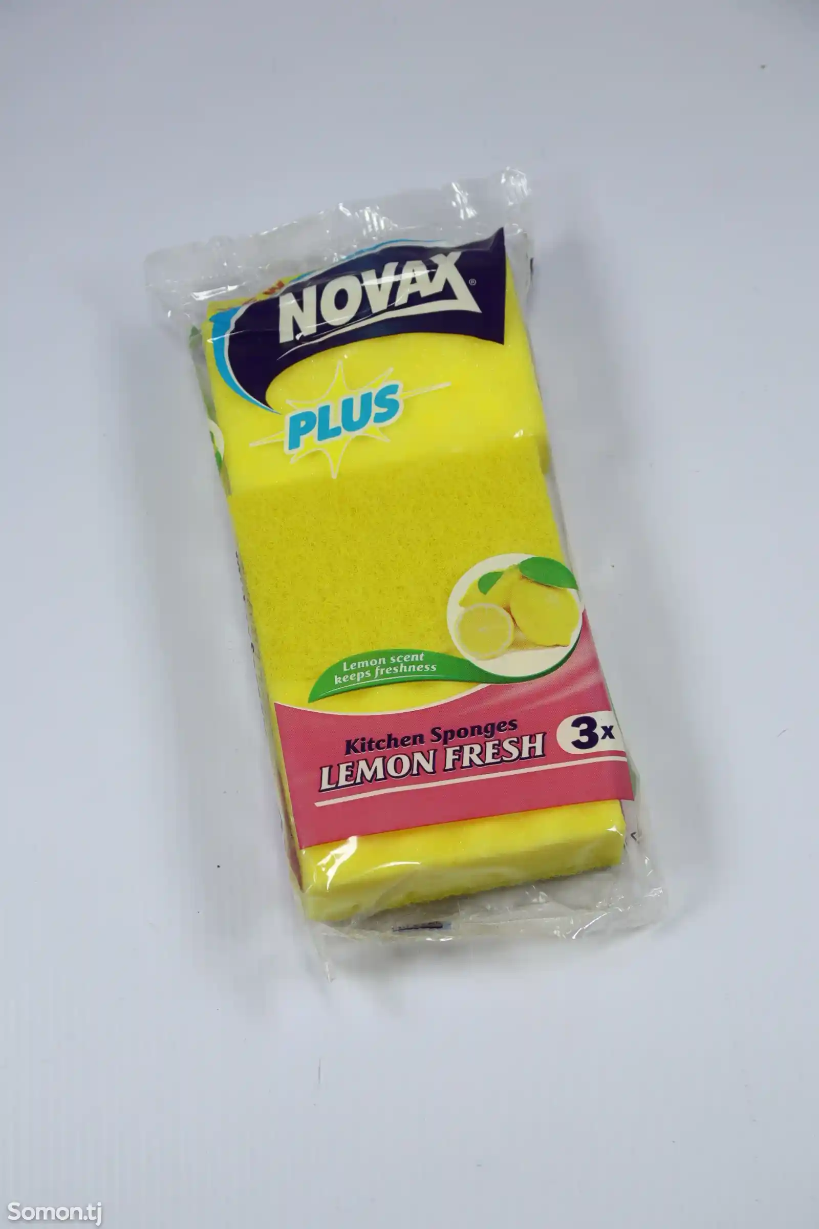 Губки кухонные Novax ароматизированные 3шт