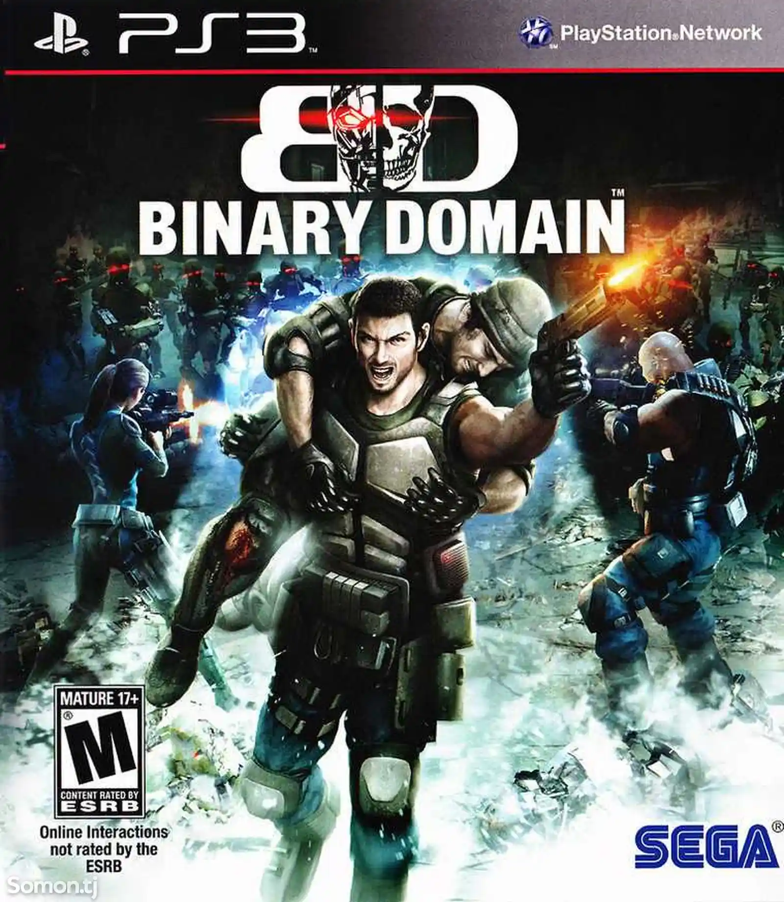 Игра Binary Domain для PlayStation 3