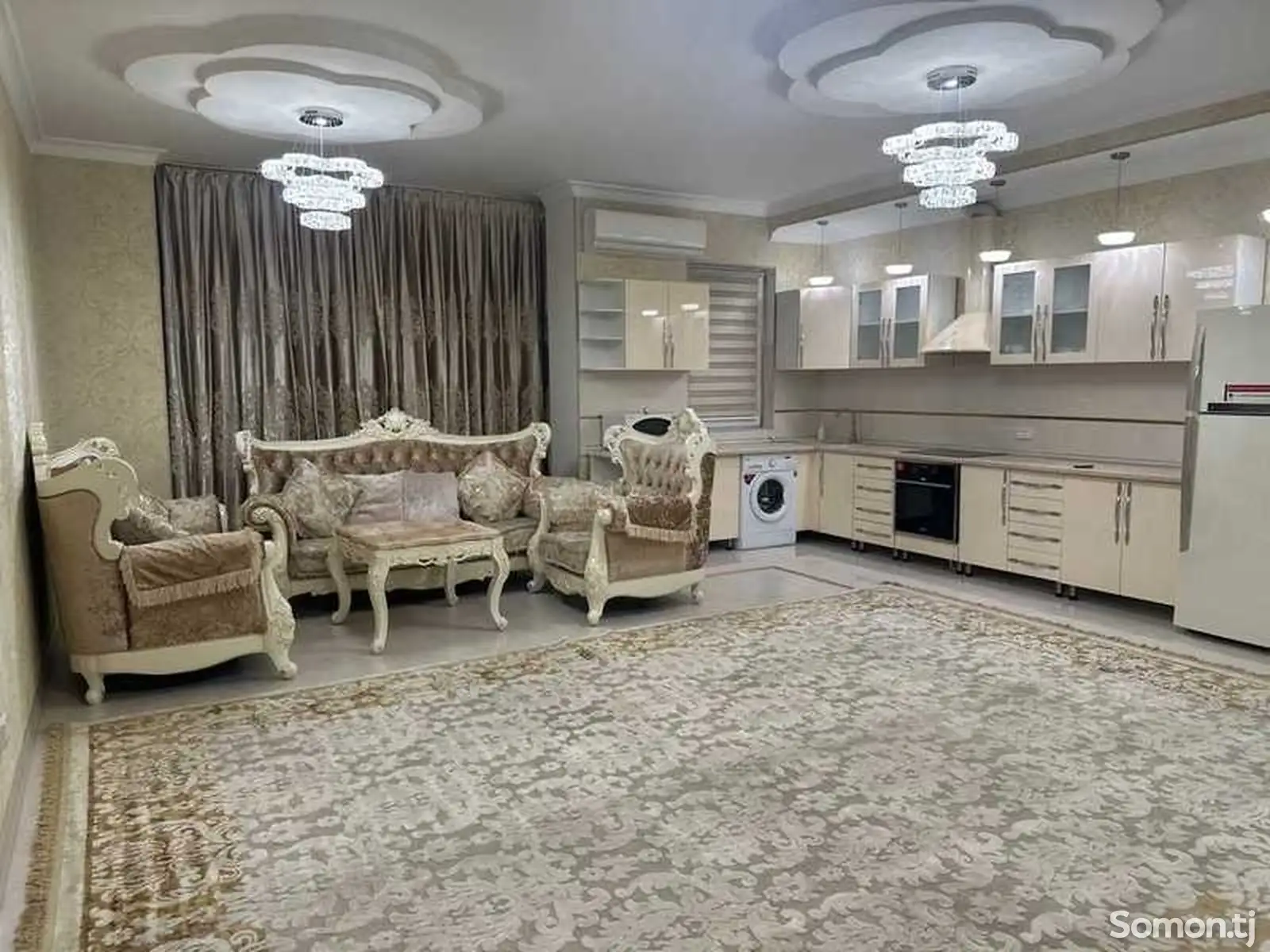 1-комн. квартира, 9 этаж, 105 м², Шохмансур-1