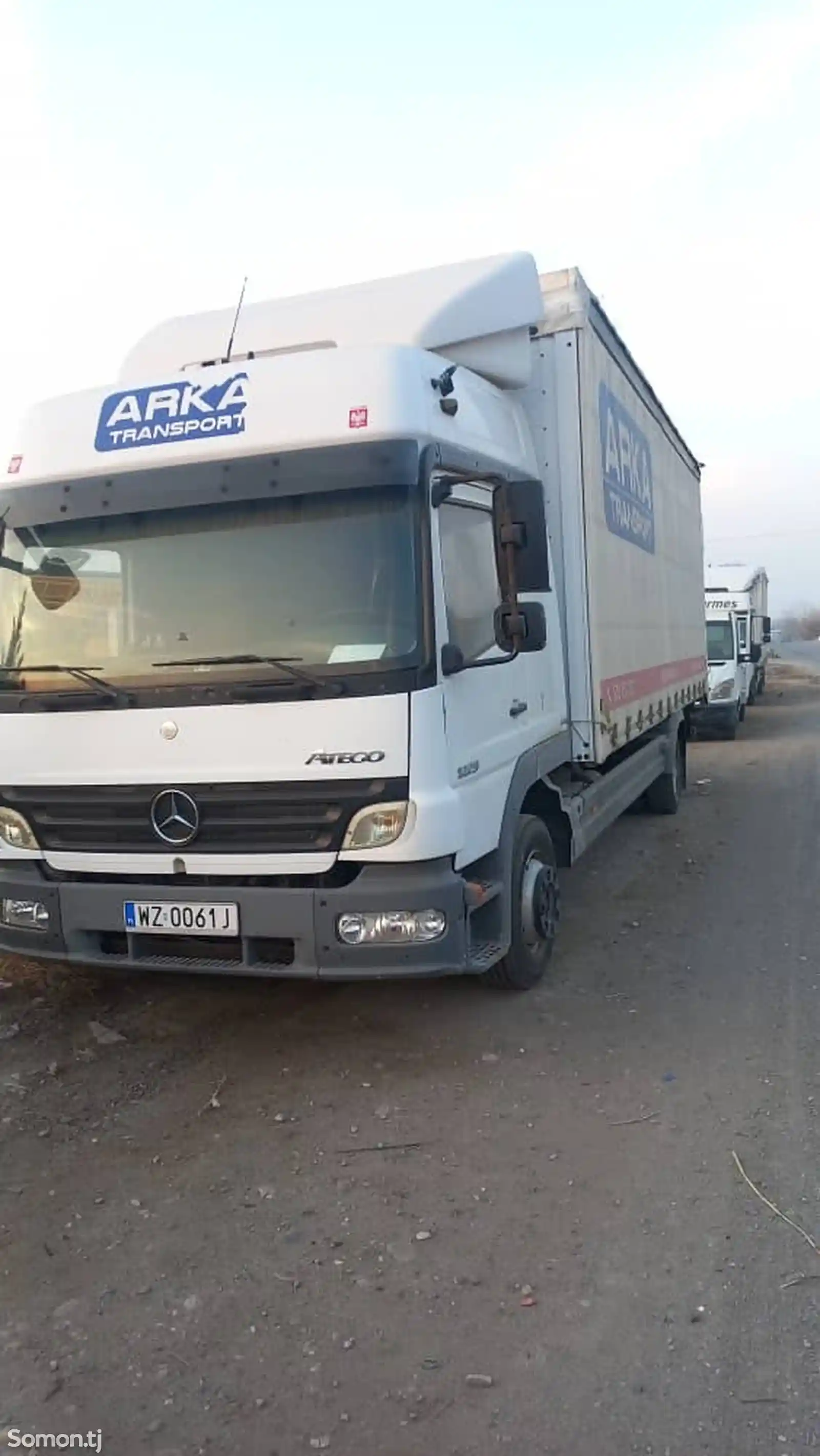 Бортовой грузовик Mercedes benz atego 1229, 2009-1